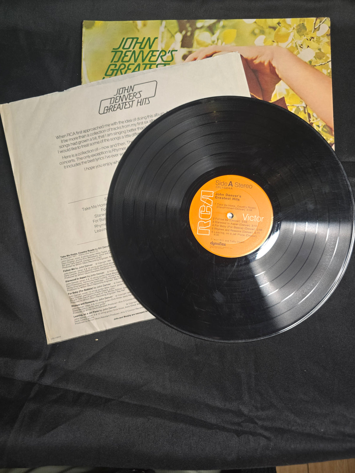 John Denver – John Denver's Greatest Hits (Vinyl LP, VG+)