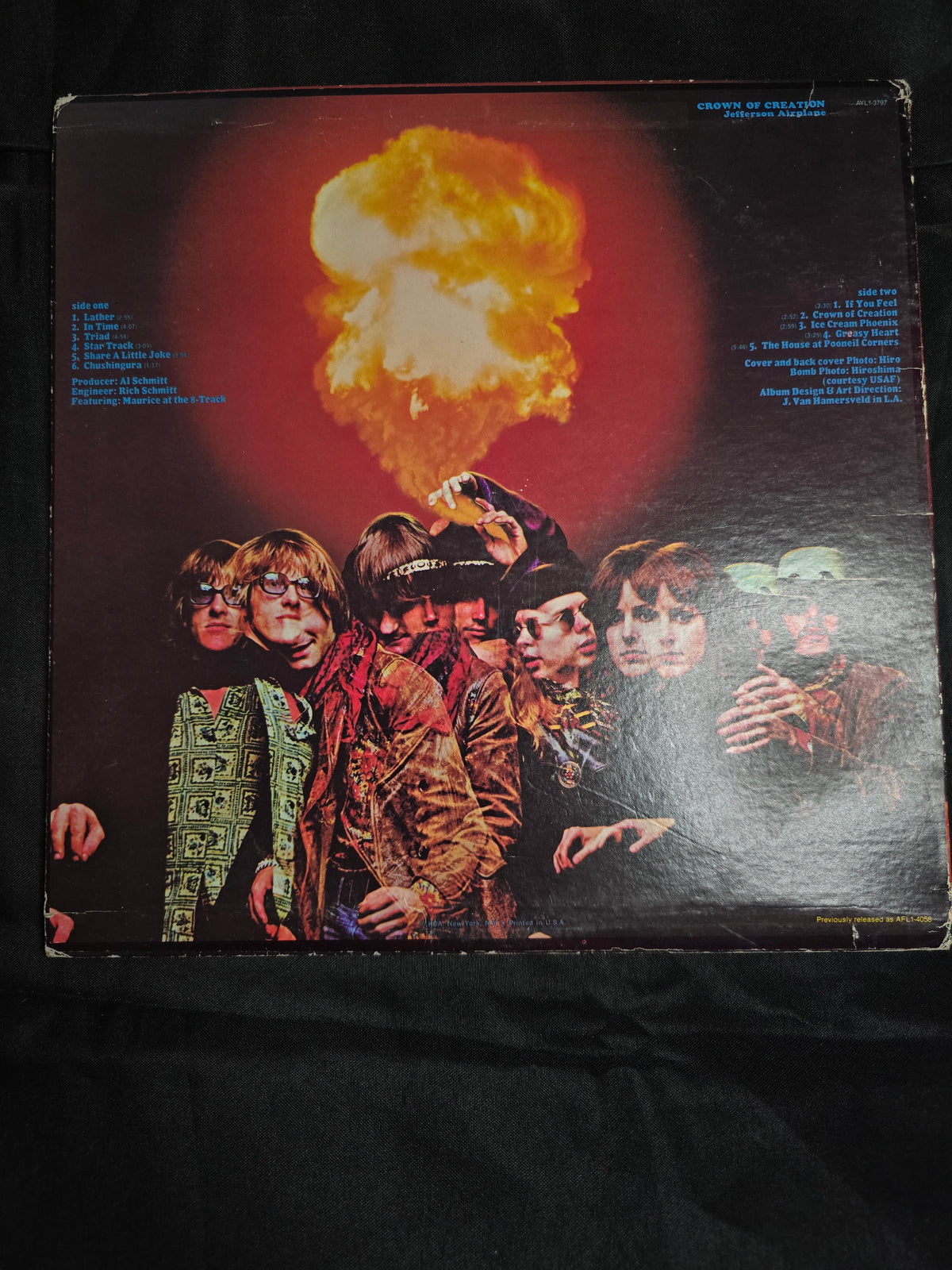 Jefferson Airplane – Crown of Creation (Vinyl LP, VG+)