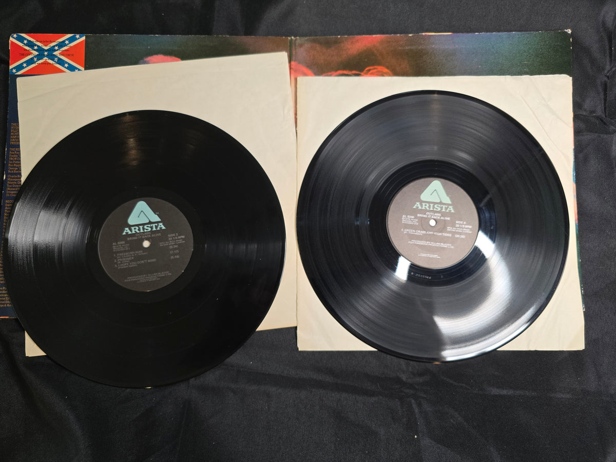 Outlaws – Bring It Back Alive (Live 2-LP, VG+)