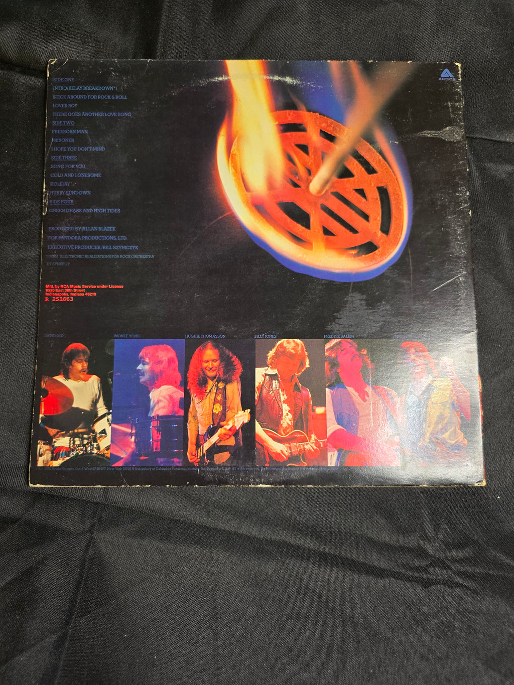 Outlaws – Bring It Back Alive (Live 2-LP, VG+)