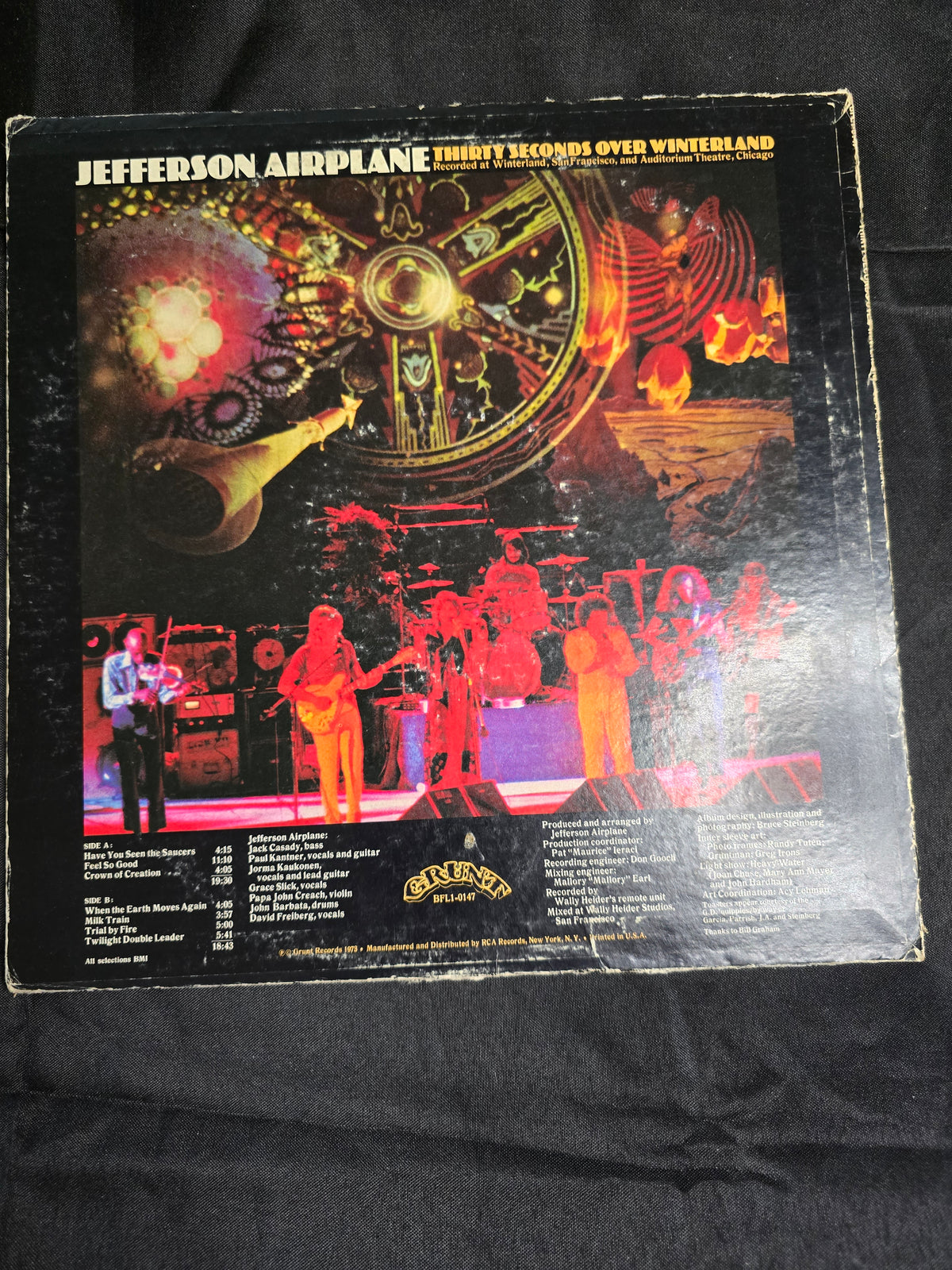 Jefferson Airplane – Thirty Seconds Over Winterland (BFL1-0147)