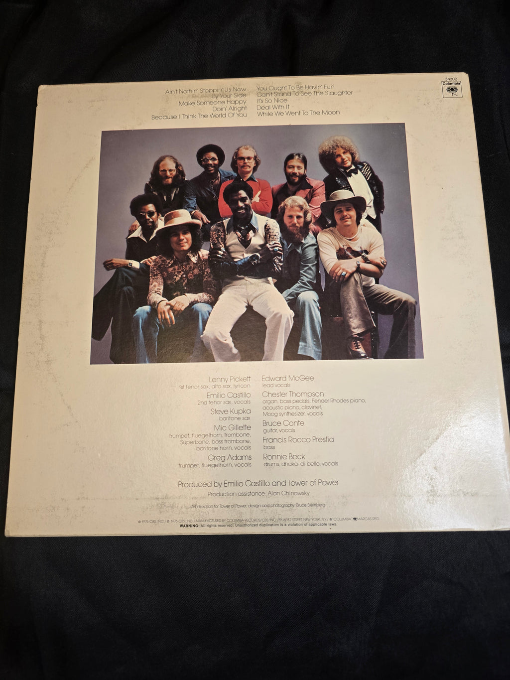 Tower of Power - Ain't Nothin' Stoppin' Us Now (Columbia 34302)