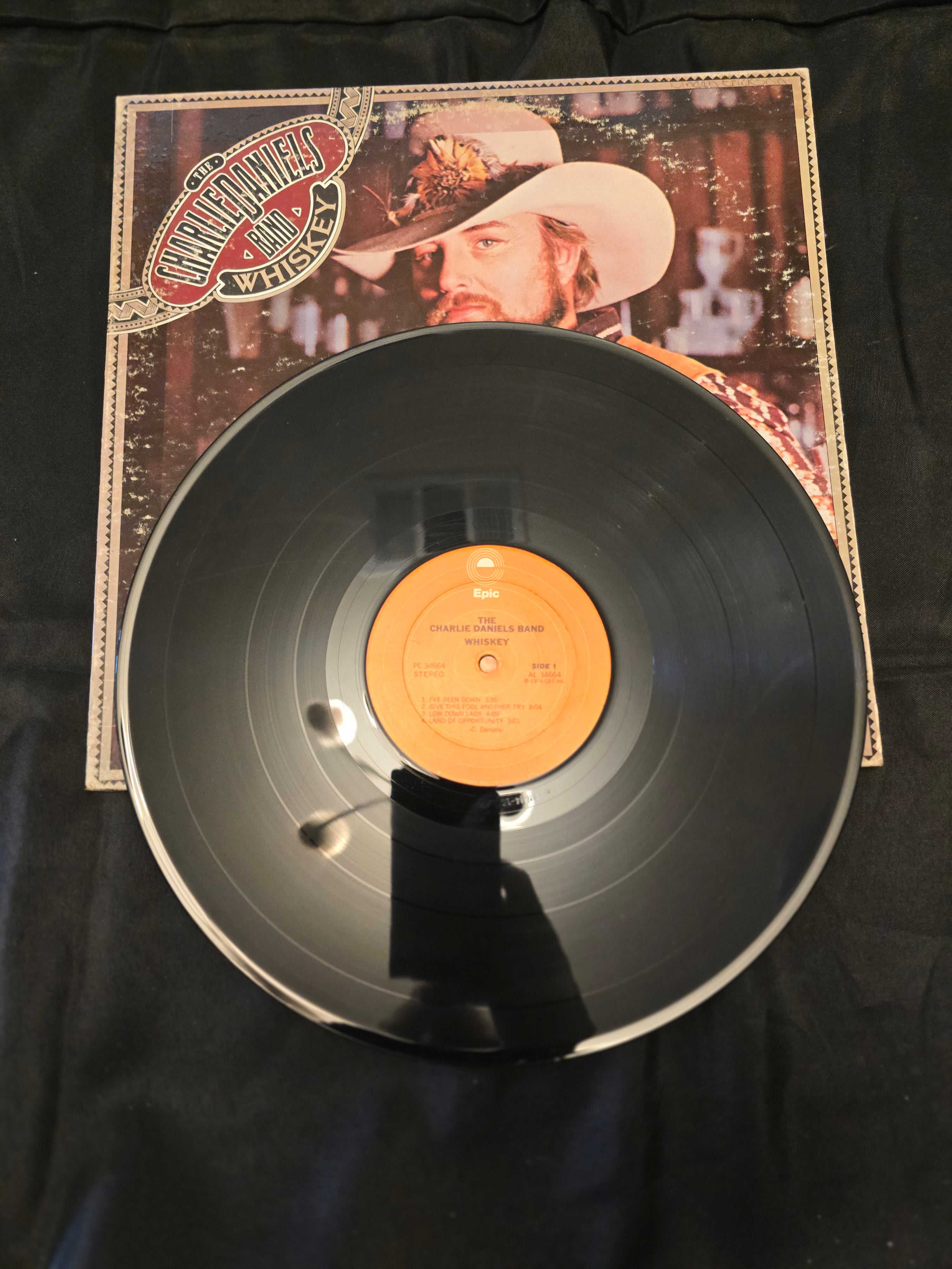 Charlie Daniels Band - Whiskey (Epic 34664)