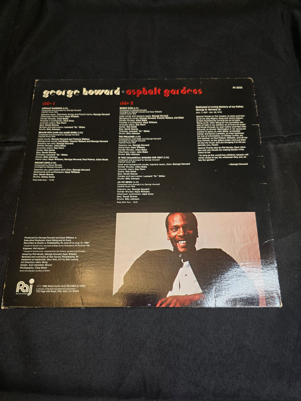 George Howard - Asphalt Gardens (PA-8035)