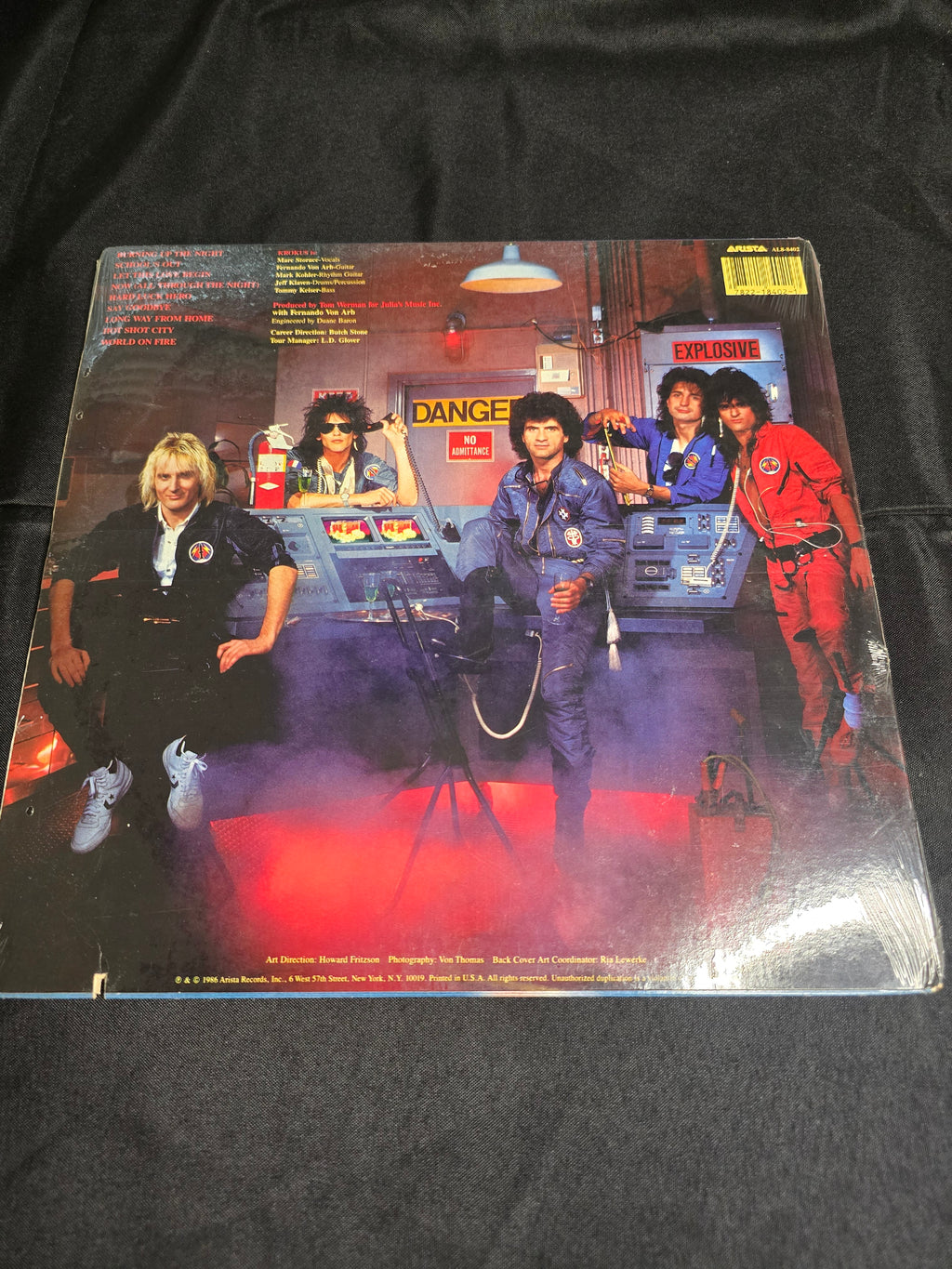 Krokus - Change of Address (AL8-8402)
