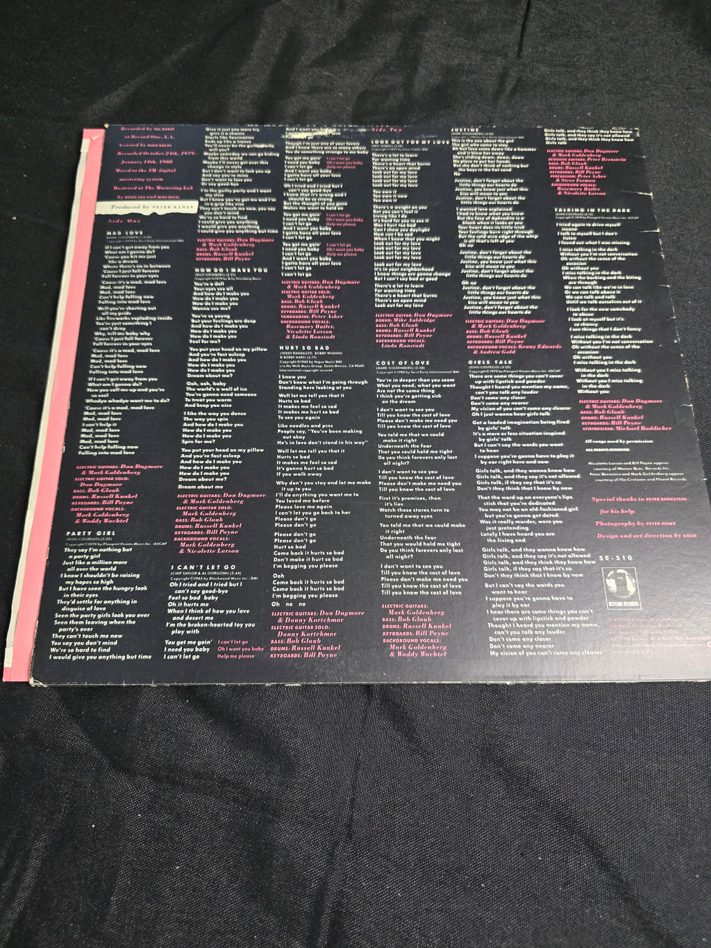 Linda Ronstadt - Mad Love (5E-510)