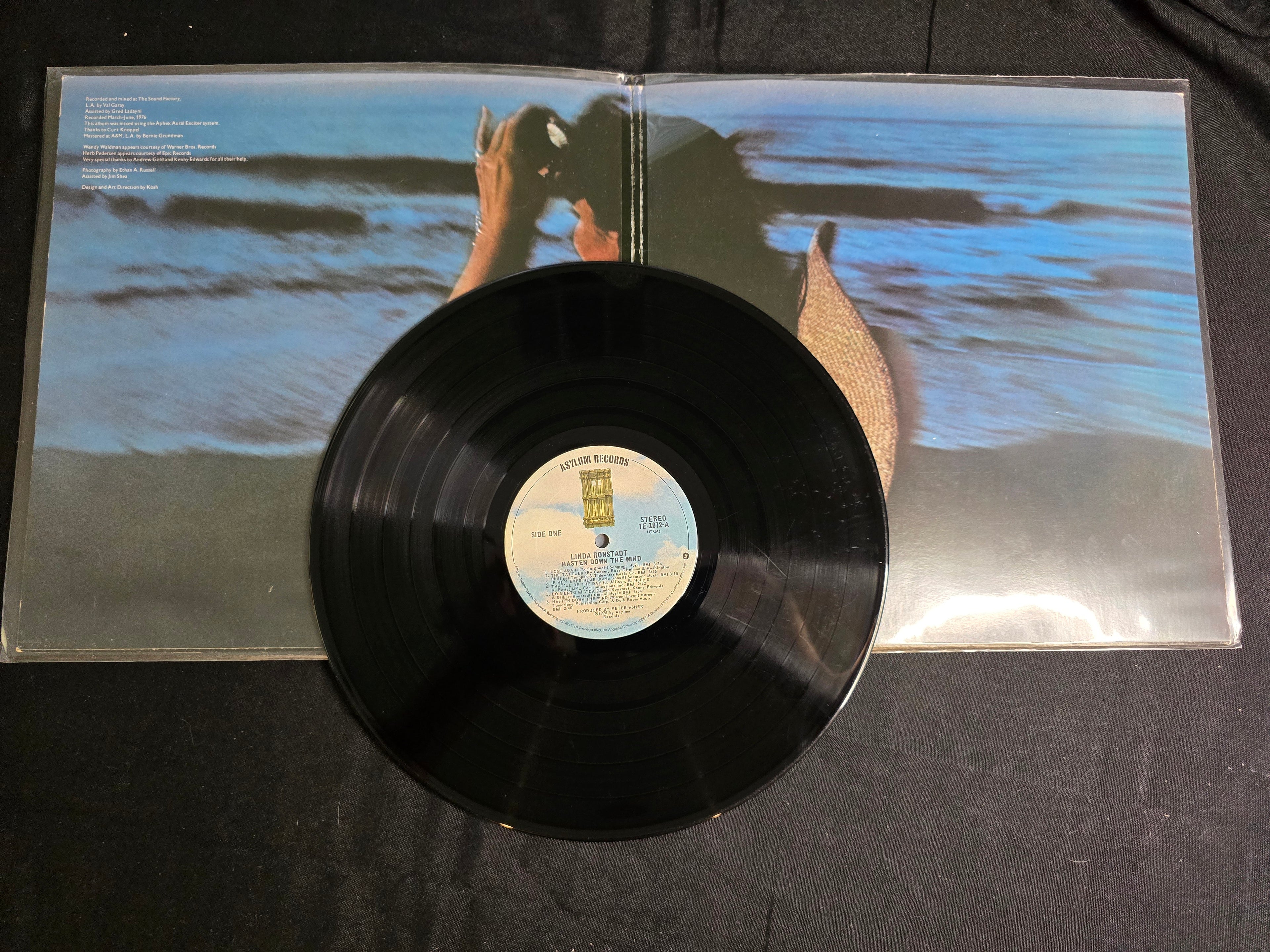 Linda Ronstadt - Hasten Down the Wind (7E-1072)