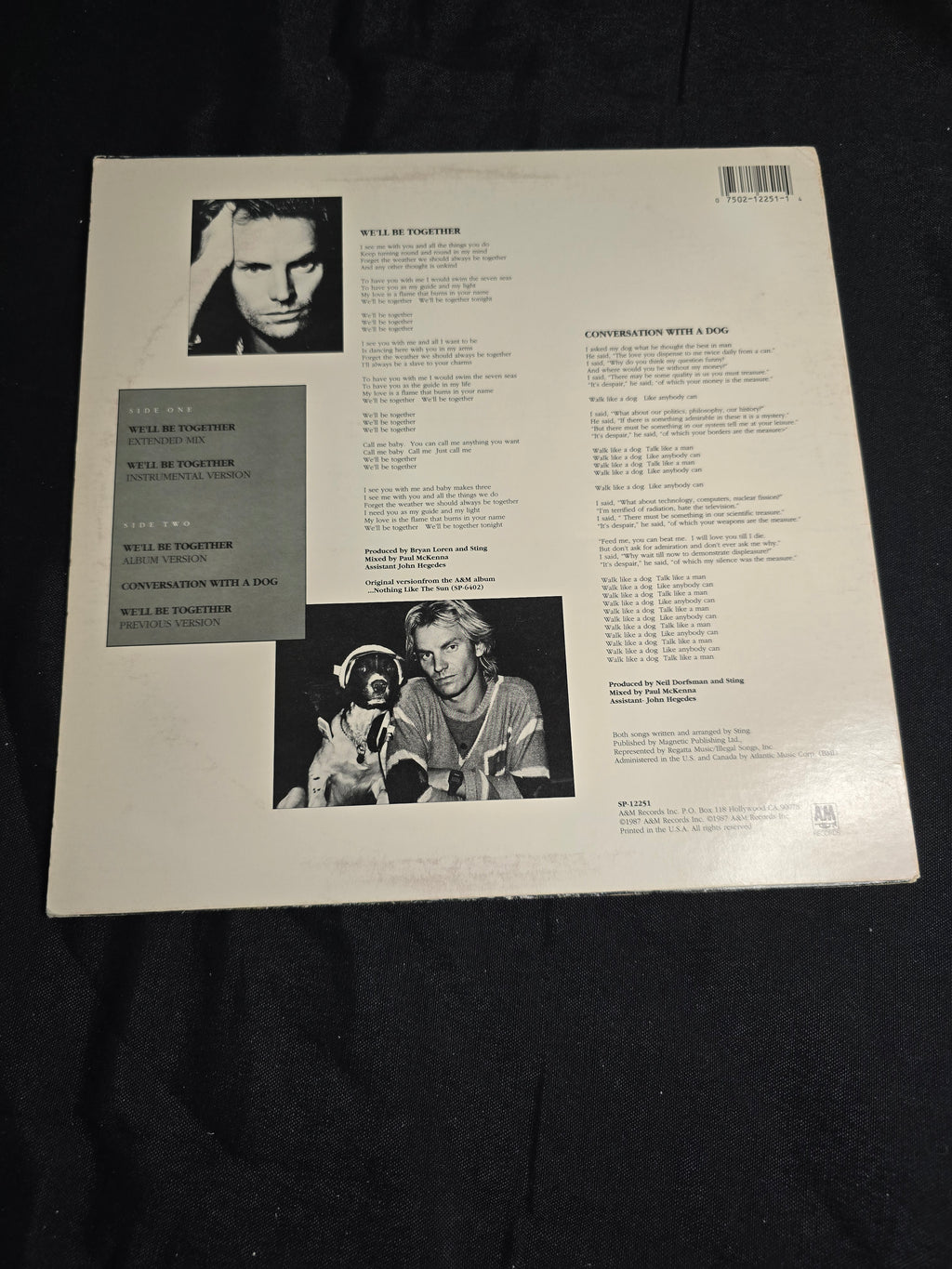 Sting - We'll Be Together (SP-12251)