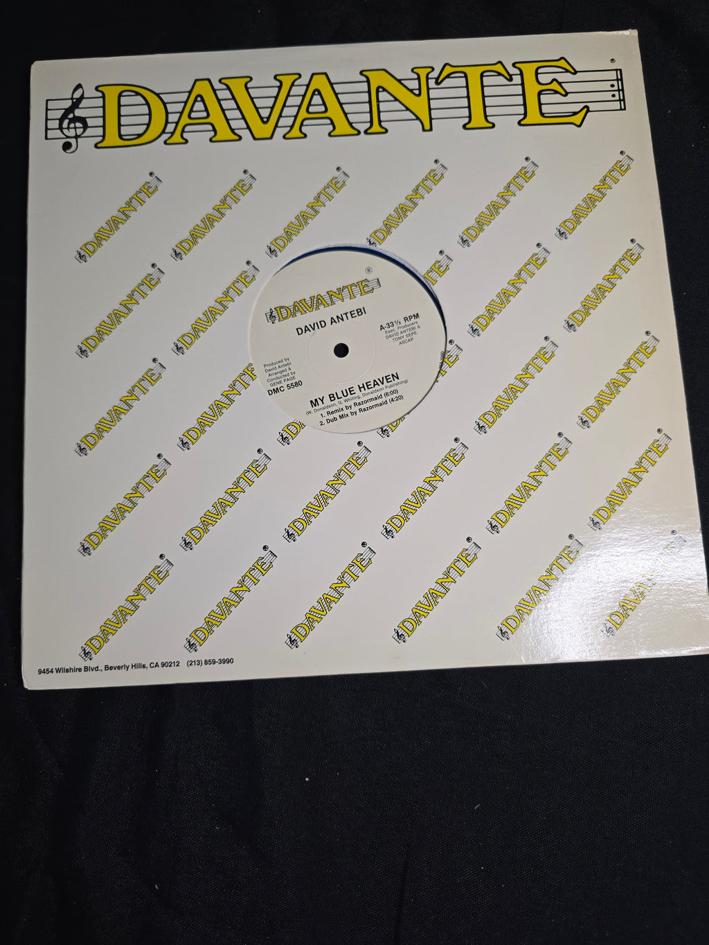 David Antebi - My Blue Heaven (DMC-5580)