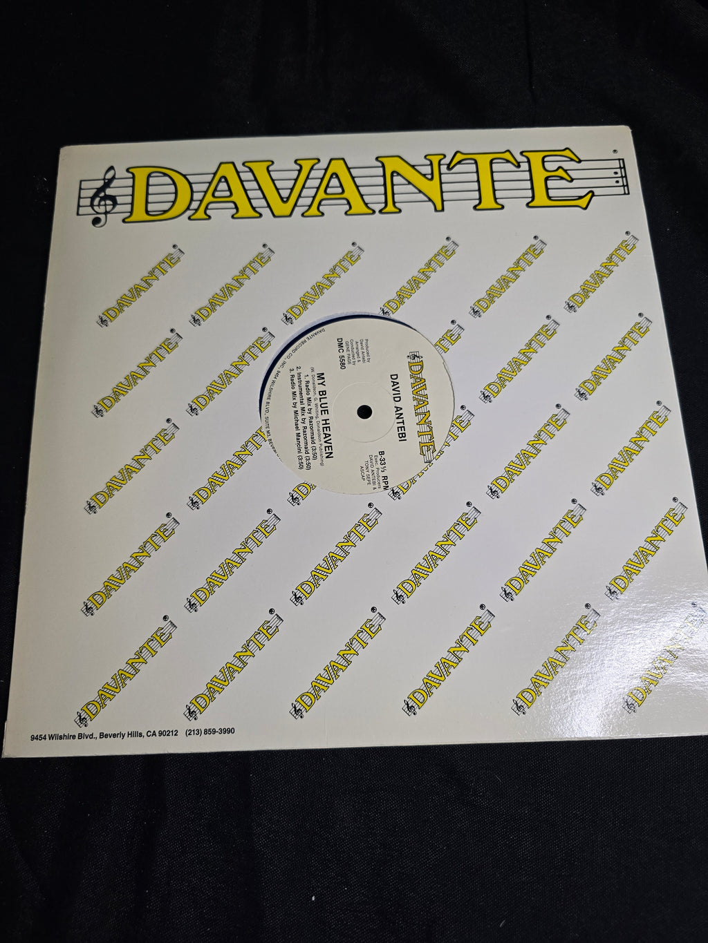 David Antebi - My Blue Heaven (DMC-5580)