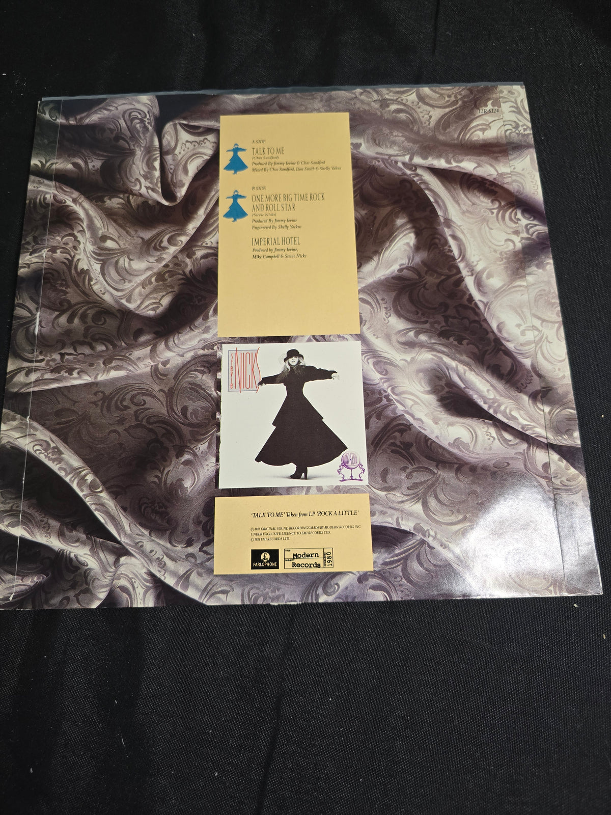 Stevie Nicks - Talk to Me (12R-6124A)