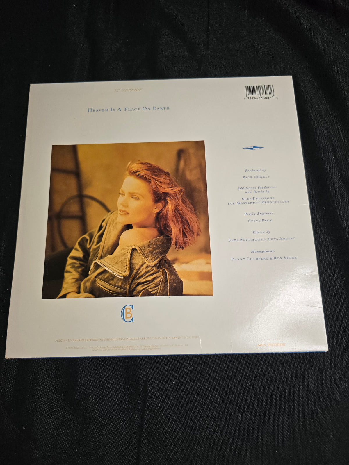 Belinda Carlisle - Heaven Is a Place on Earth (MCA-23808)