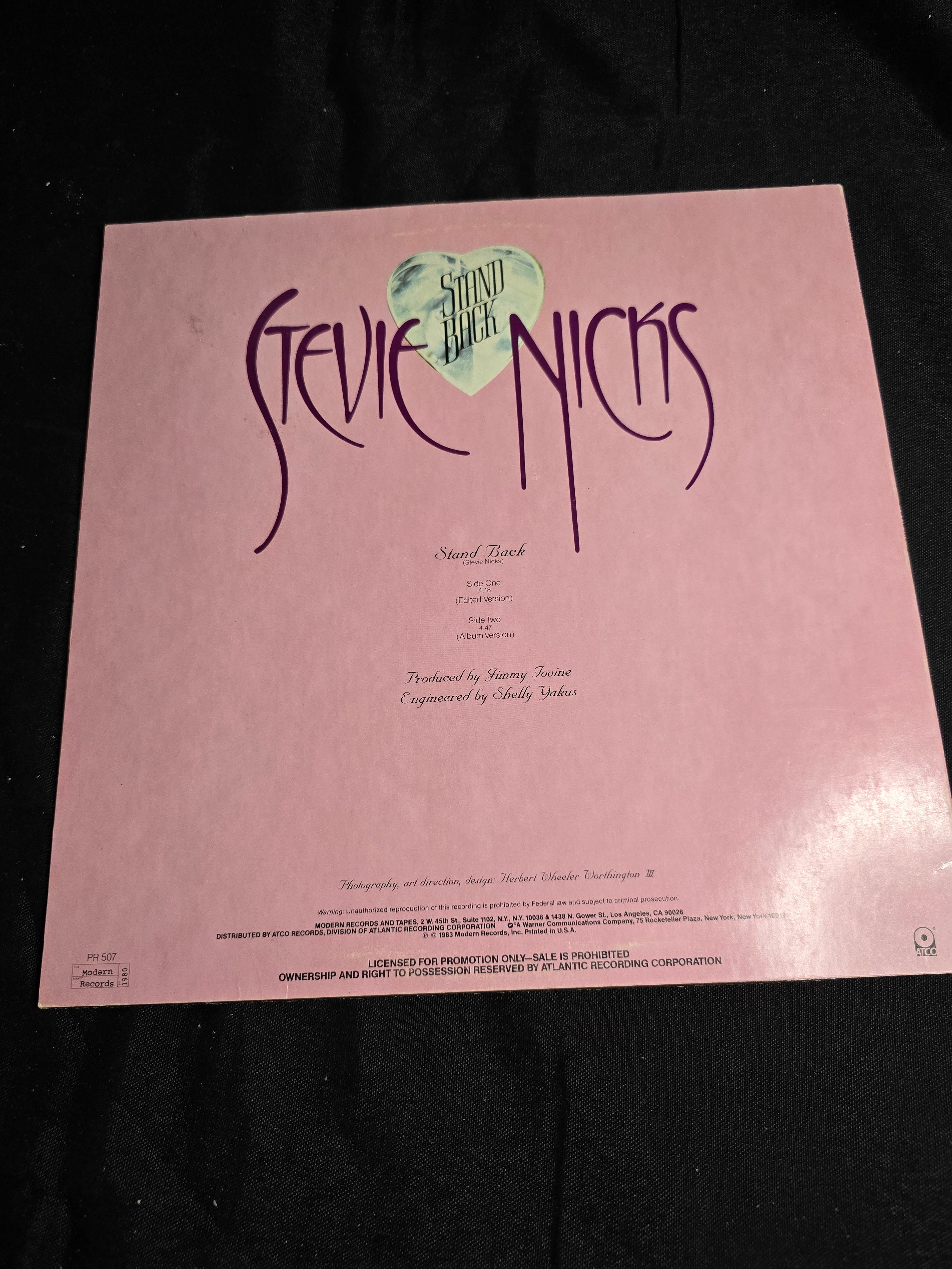 Stevie Nicks - Stand Back (PR-507)