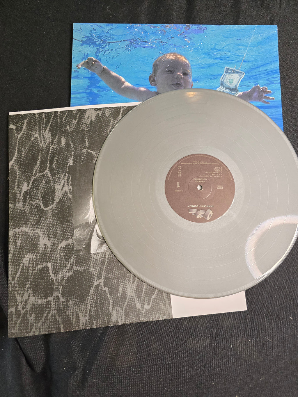Nirvana - Nevermind (DGC-24425) Silver Vinyl