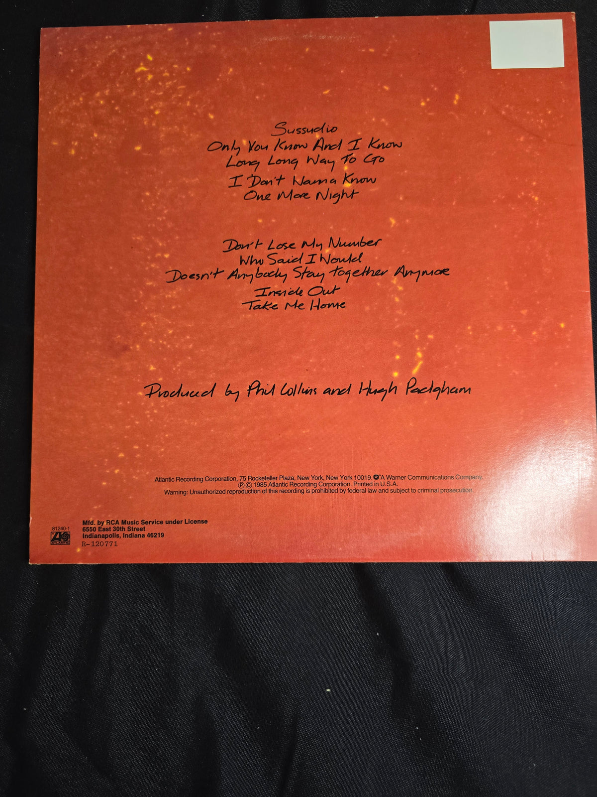 Phil Collins - No Jacket Required (R-120771)