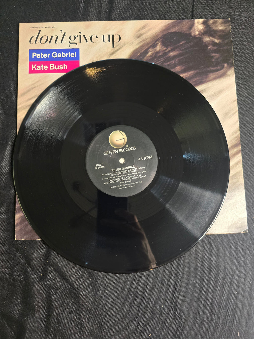 Peter Gabriel - Don't Give Up (7", 0-20645)