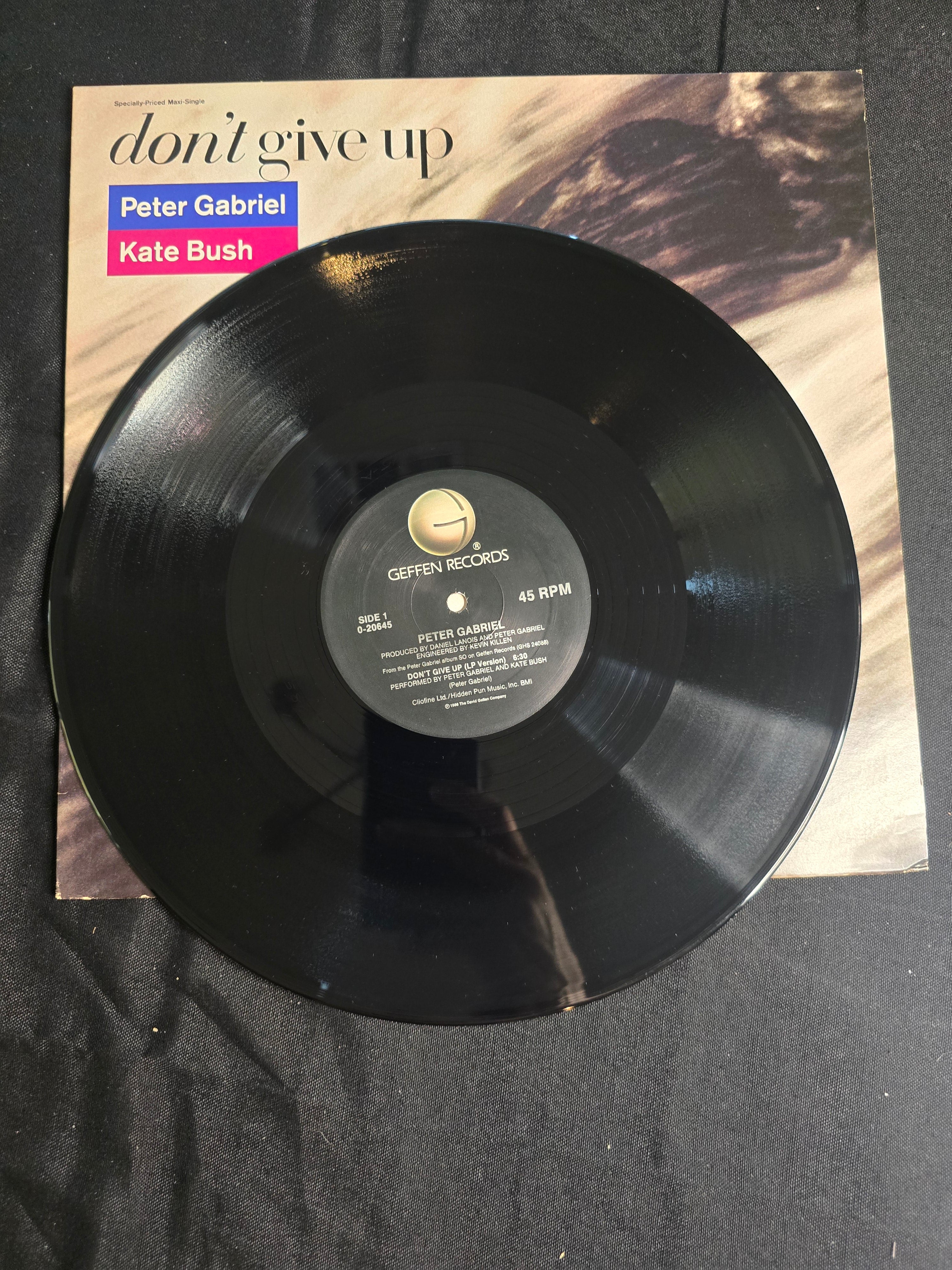 Peter Gabriel - Don't Give Up (7", 0-20645)