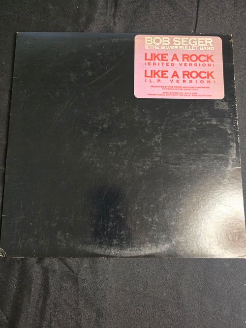 Bob Seger & The Silver Bullet Band - Like a Rock (7" Promo, SPRO-9705)
