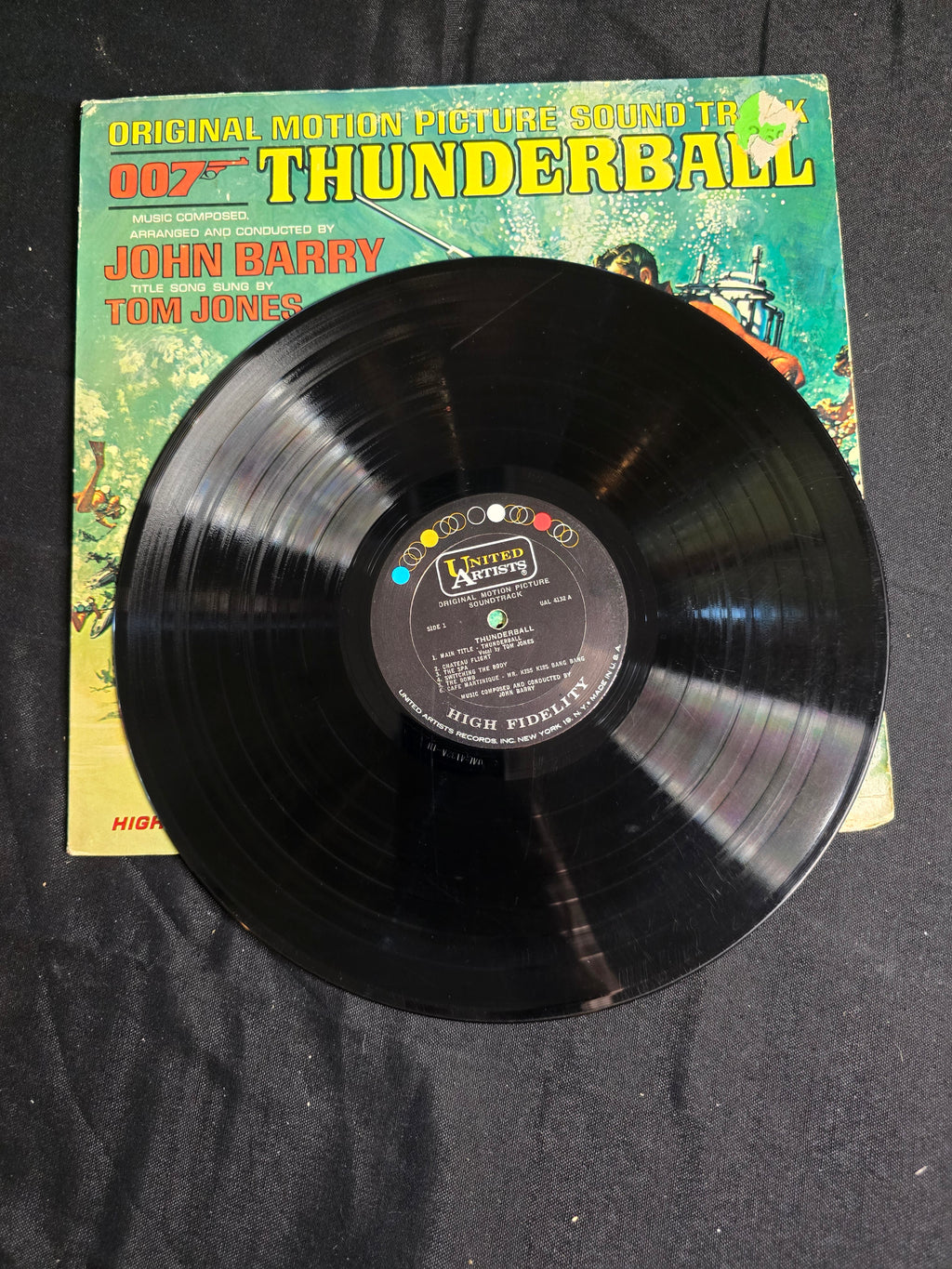 John Barry - Thunderball (Original Motion Picture Soundtrack) (UAL-4132)