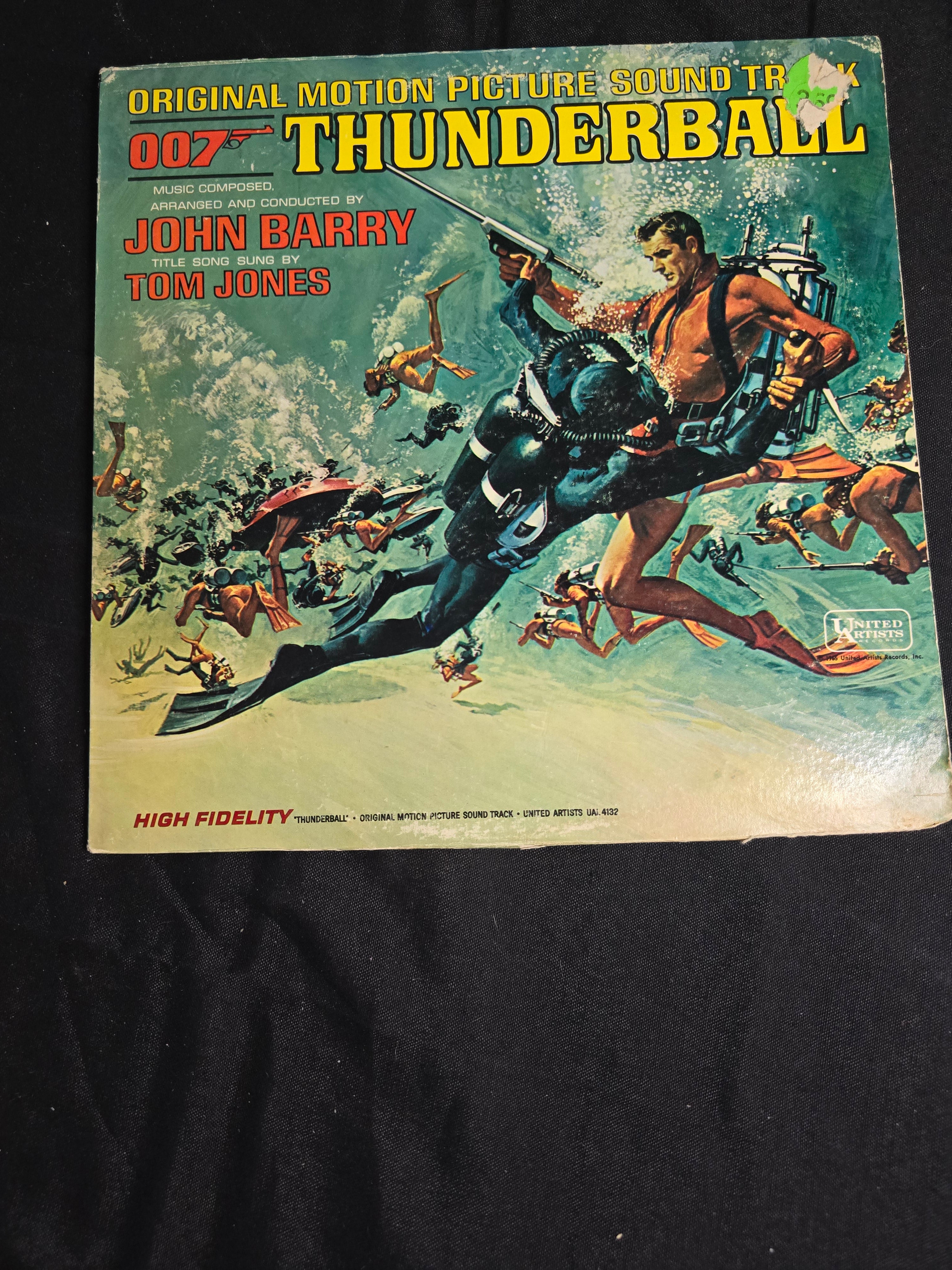 John Barry - Thunderball (Original Motion Picture Soundtrack) (UAL-4132)