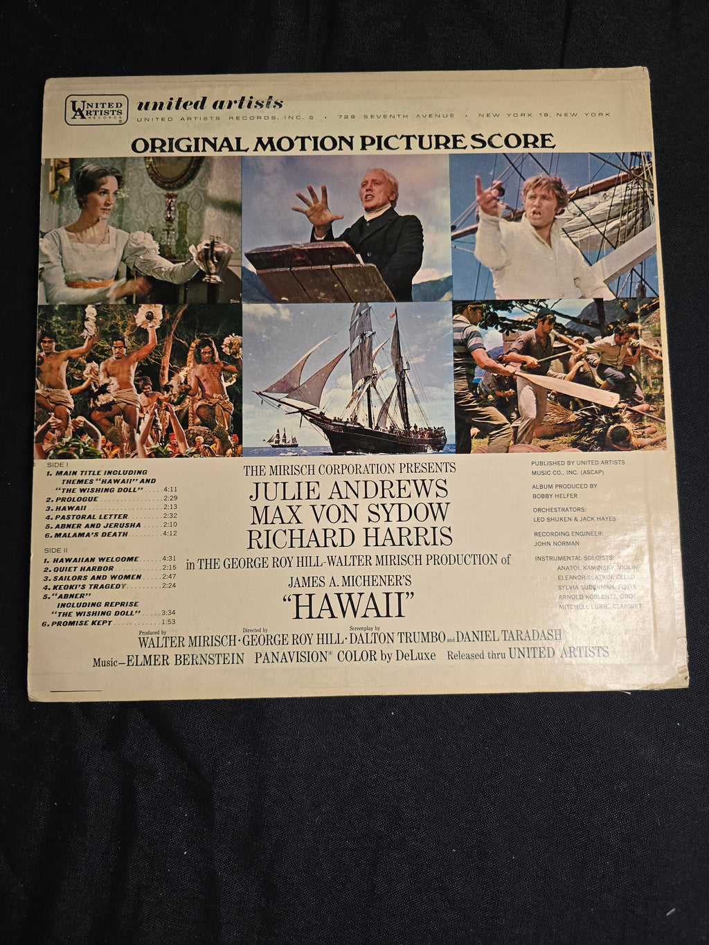 Elmer Bernstein - Hawaii (Original Motion Picture Soundtrack) (SW-90935)