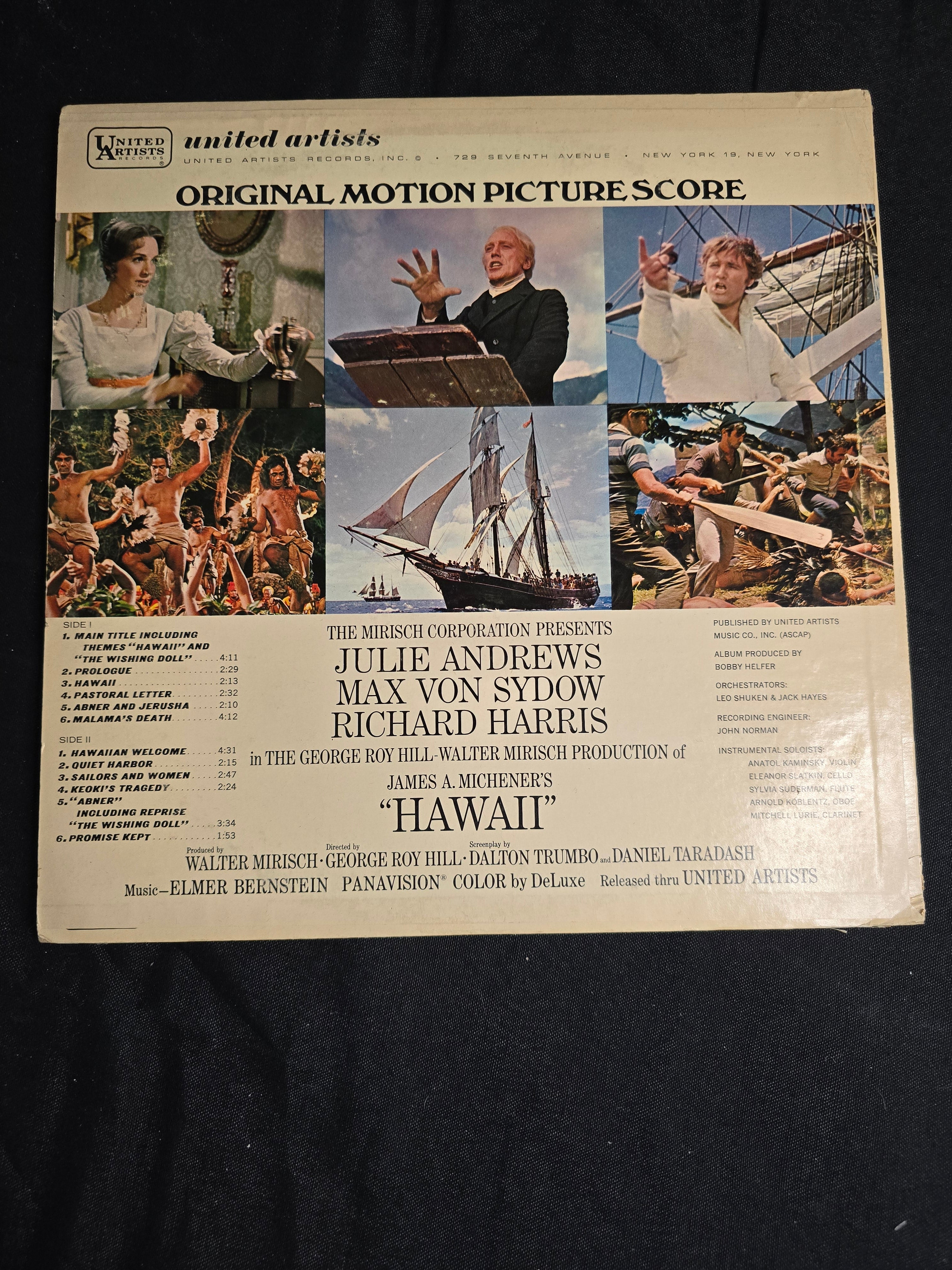 Elmer Bernstein - Hawaii (Original Motion Picture Soundtrack) (SW-90935)