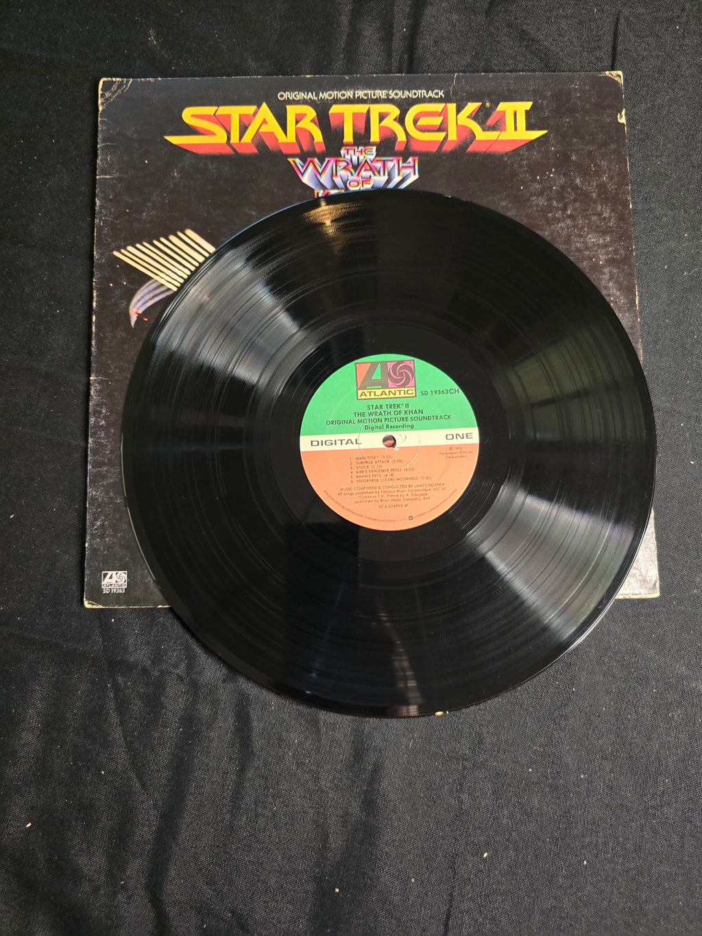 James Horner - Star Trek II: The Wrath of Khan (Original Motion Picture Soundtrack) (SD-19363)