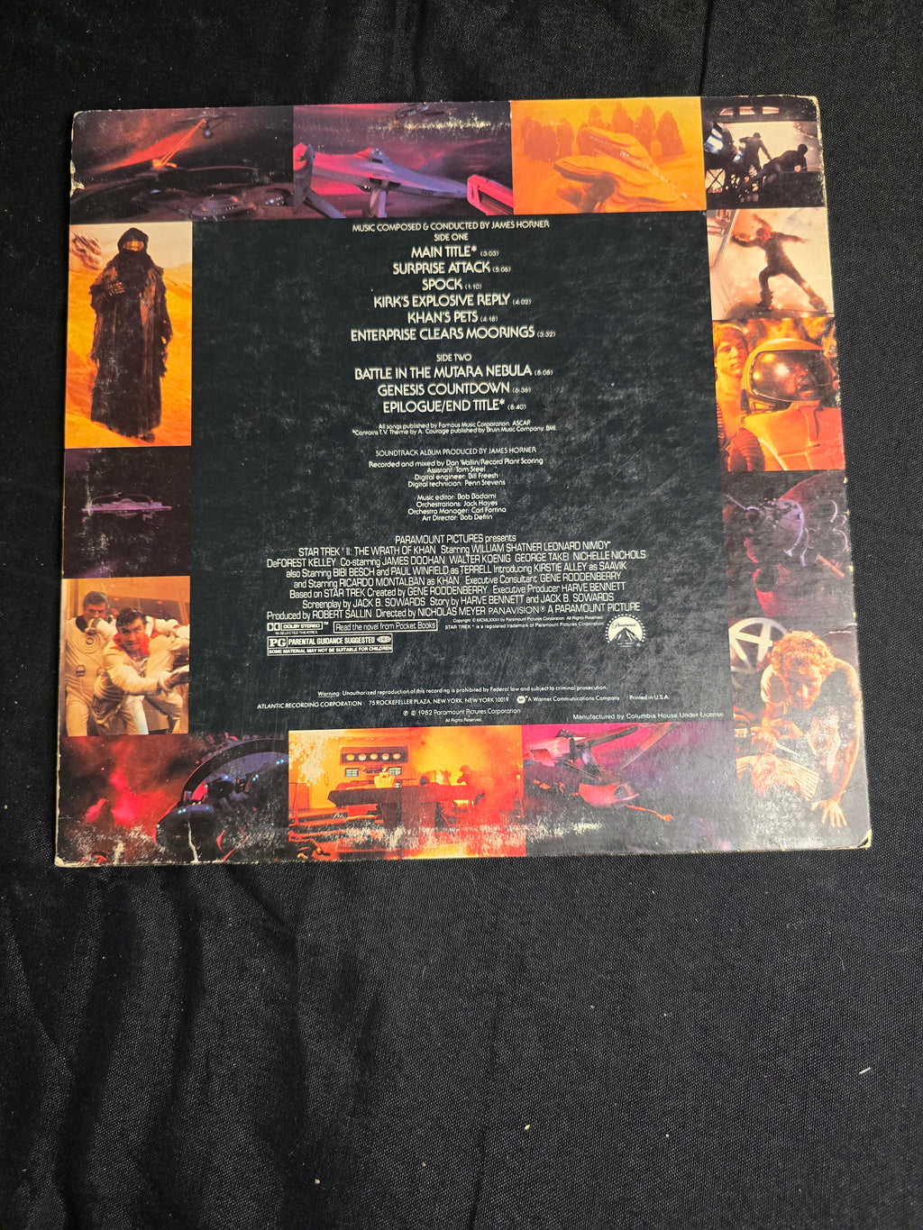 James Horner - Star Trek II: The Wrath of Khan (Original Motion Picture Soundtrack) (SD-19363)