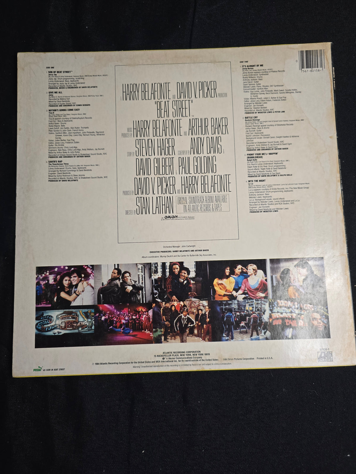 Beat Street Volume 2 (Original Motion Picture Soundtrack) (80158-1)