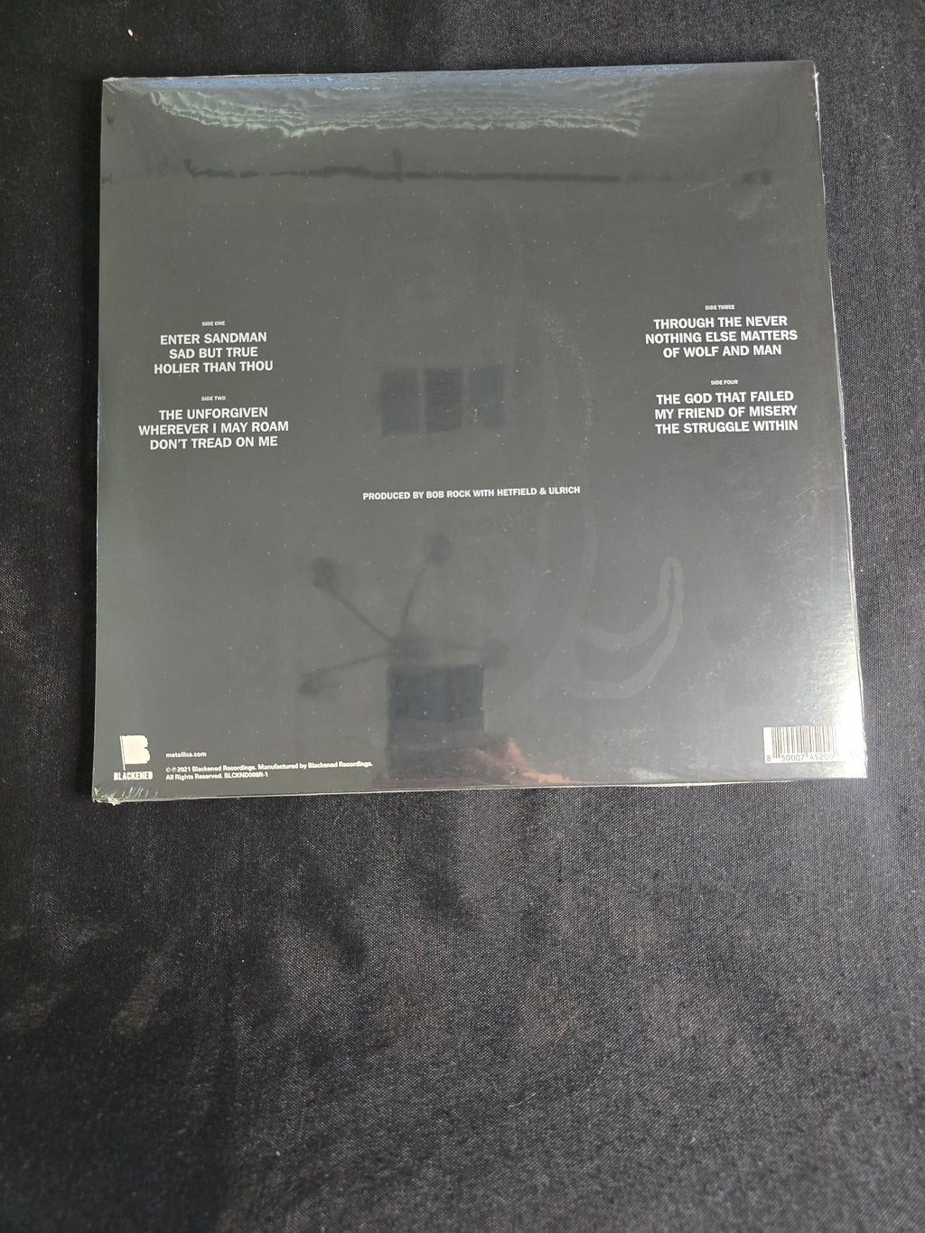 Metallica - Metallica [The Black Album] (BLCKND008R-1)