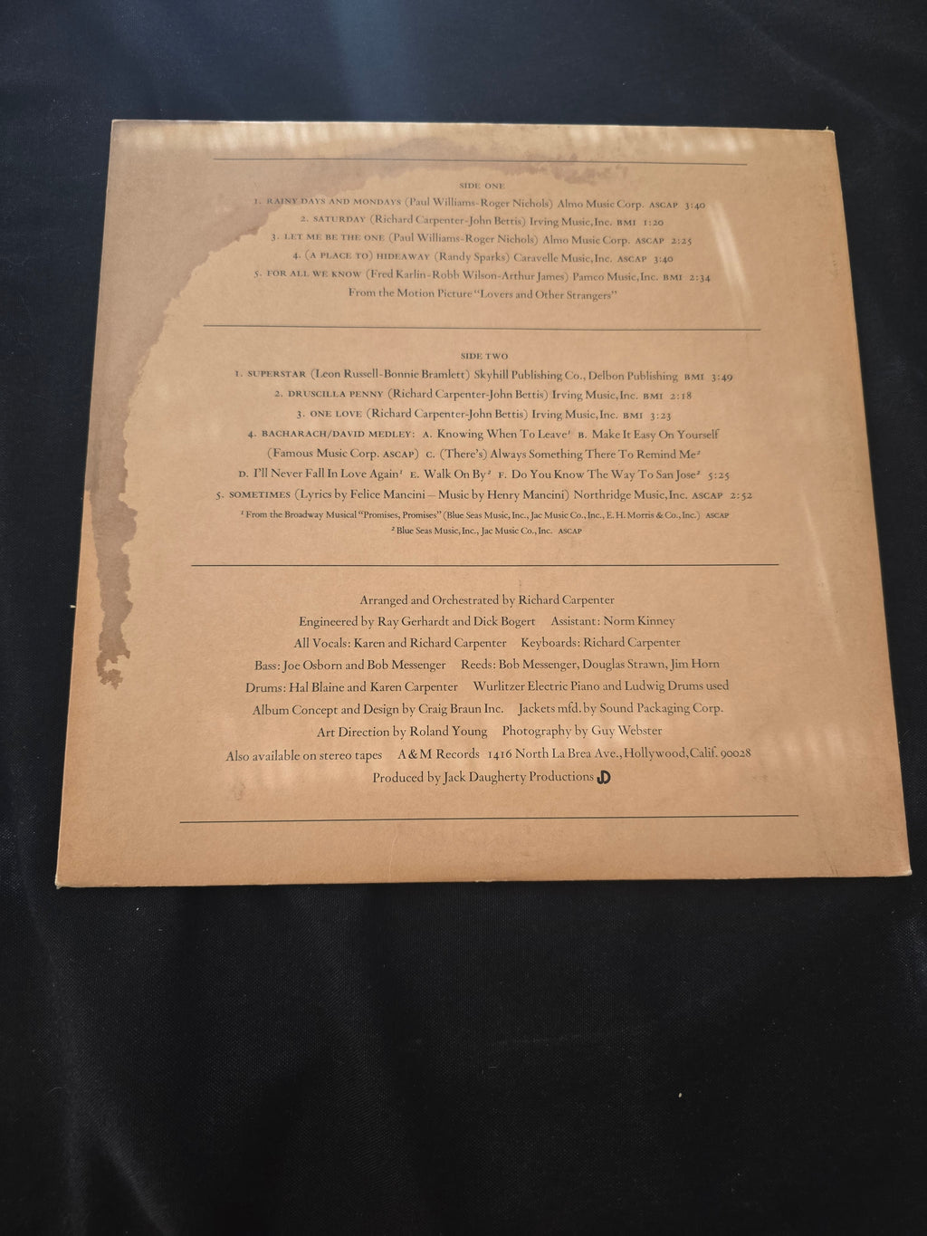 Carpenters - Carpenters (SP-3502)