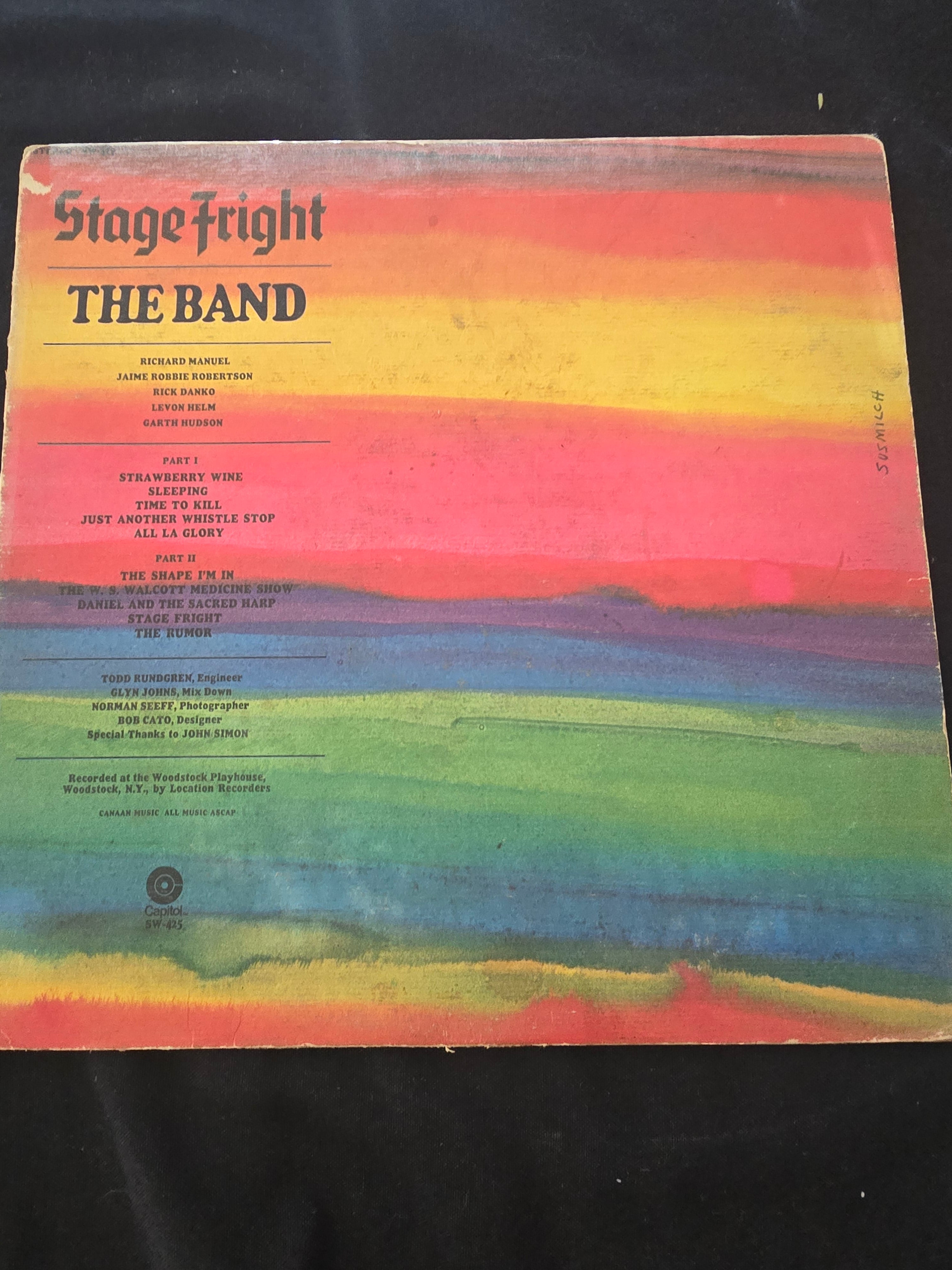 The Band - Stage Fright (SW-425)