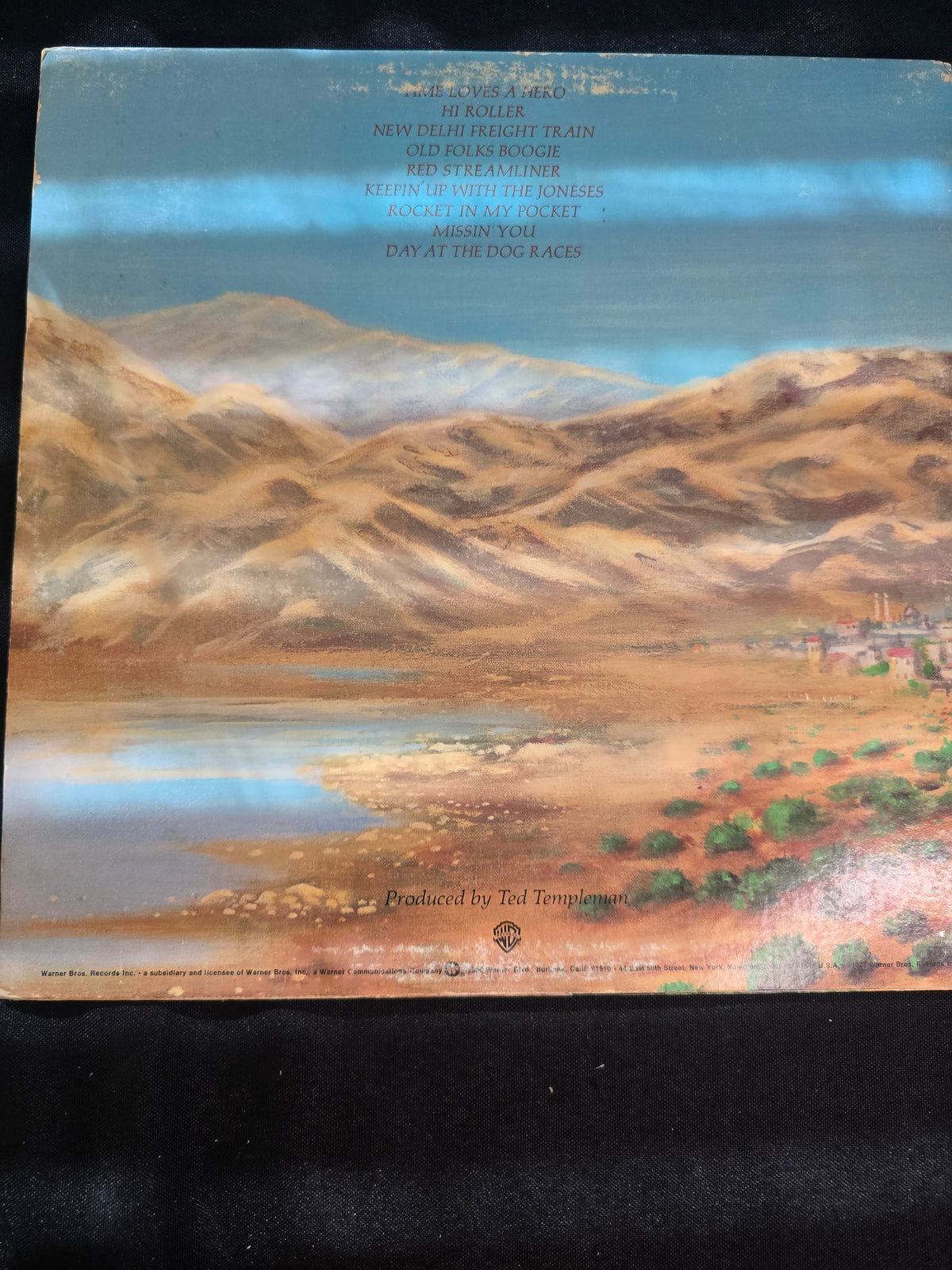Little Feat – Time Loves a Hero (Warner Bros. BS 3015, VG+)