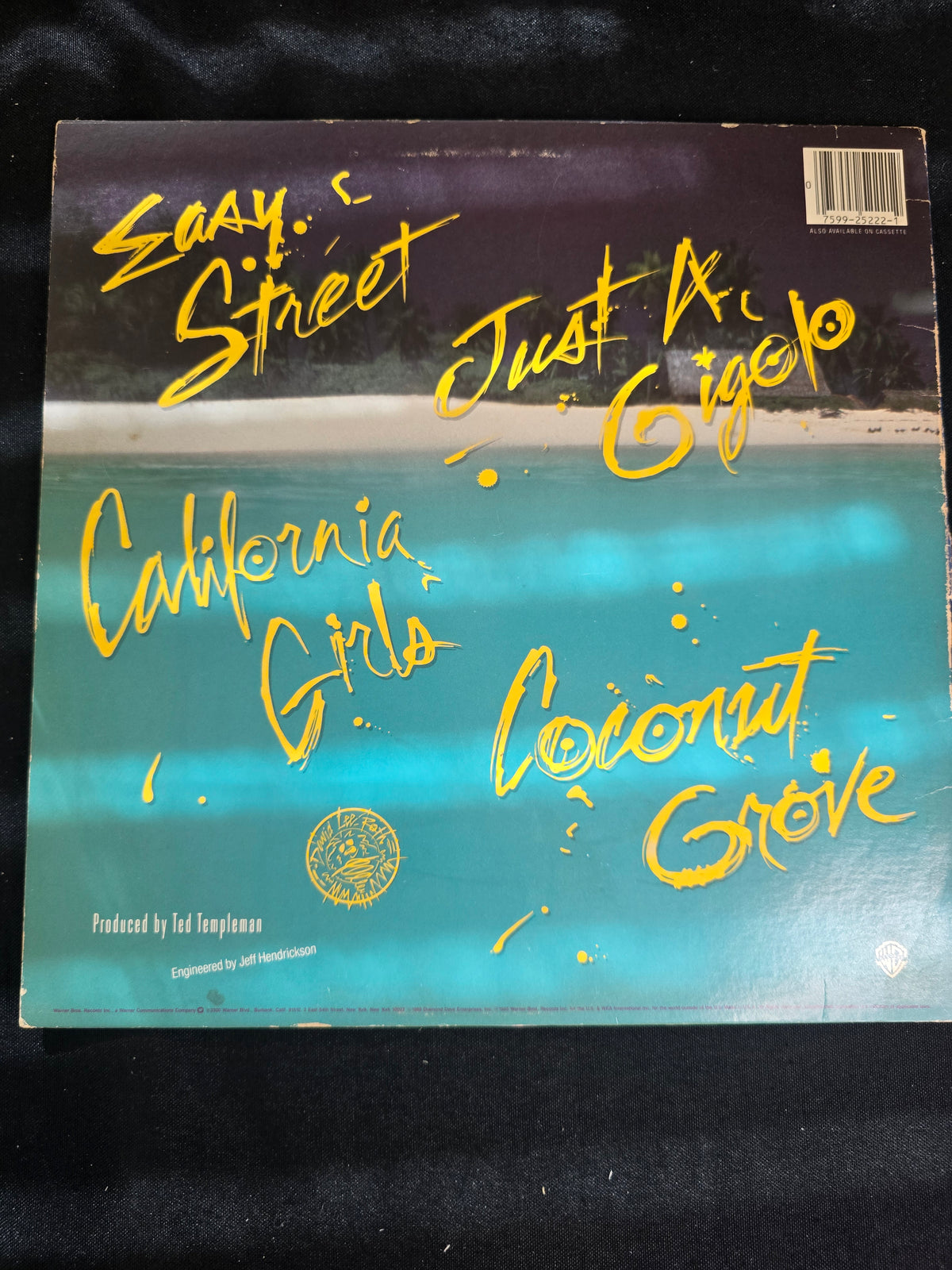 David Lee Roth – Crazy from the Heat (Warner Bros. 1-25222, VG+)