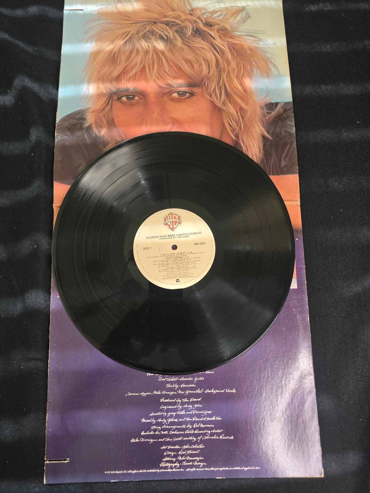 Rod Stewart – Blondes Have More Fun (Warner Bros. BSK 3261, VG+)