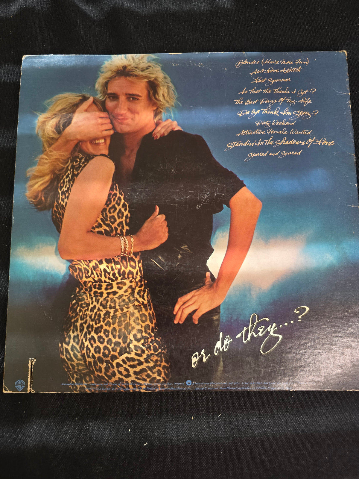 Rod Stewart – Blondes Have More Fun (Warner Bros. BSK 3261, VG+)