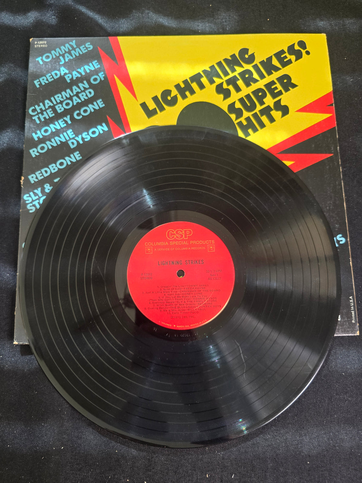 Various Artists – Lightning Strikes (P12072, VG+)