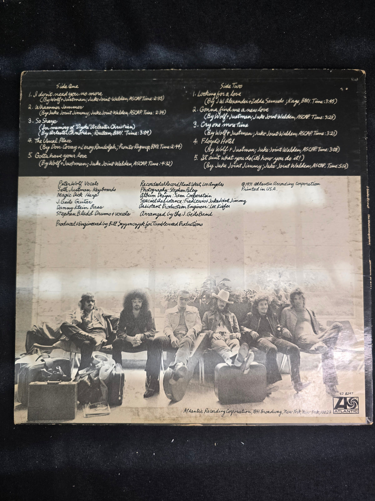 The J. Geils Band – The Morning After (Atlantic SD 8297)