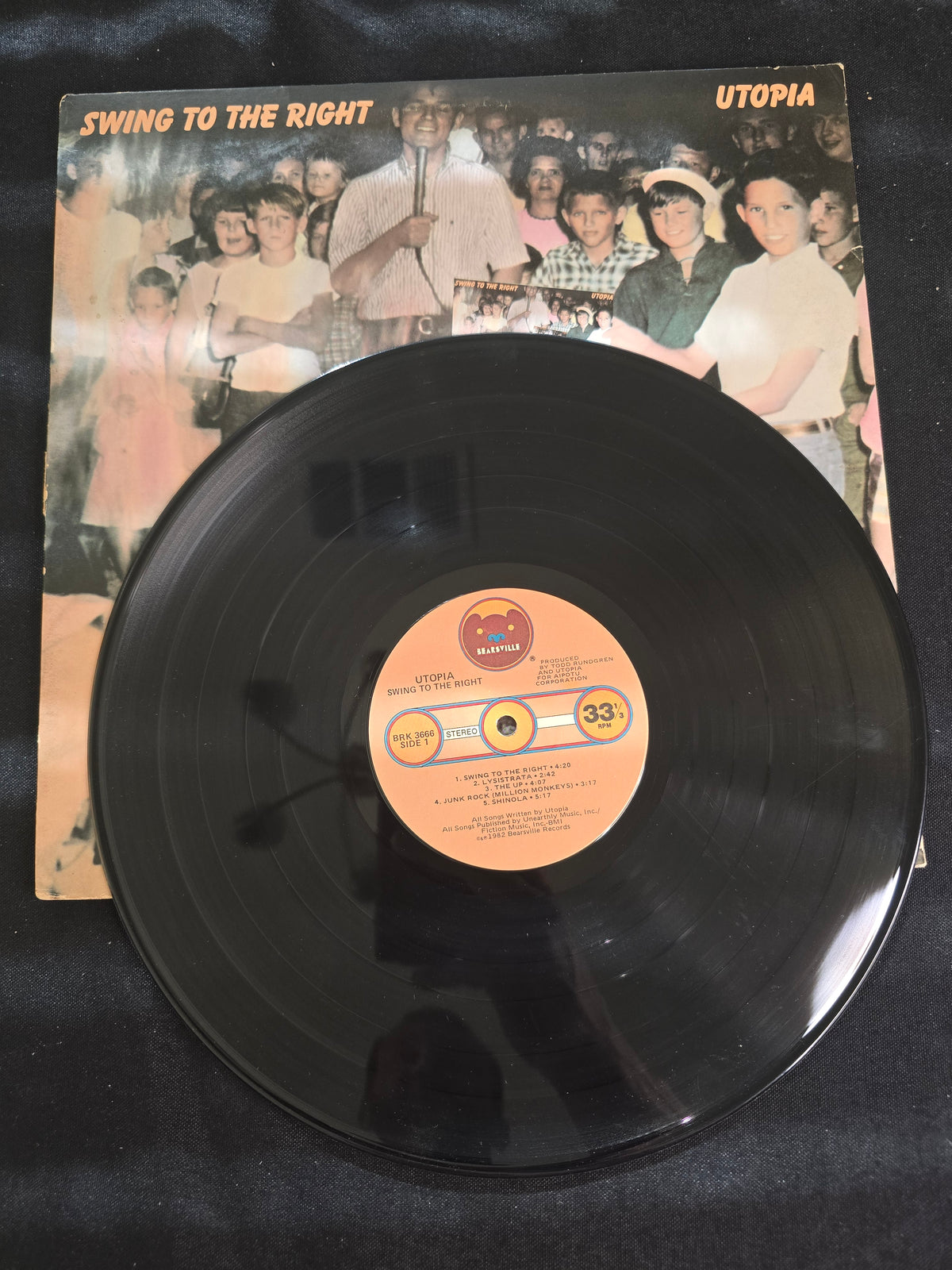 Utopia – Swing to the Right (Bearsville BRK 3666)