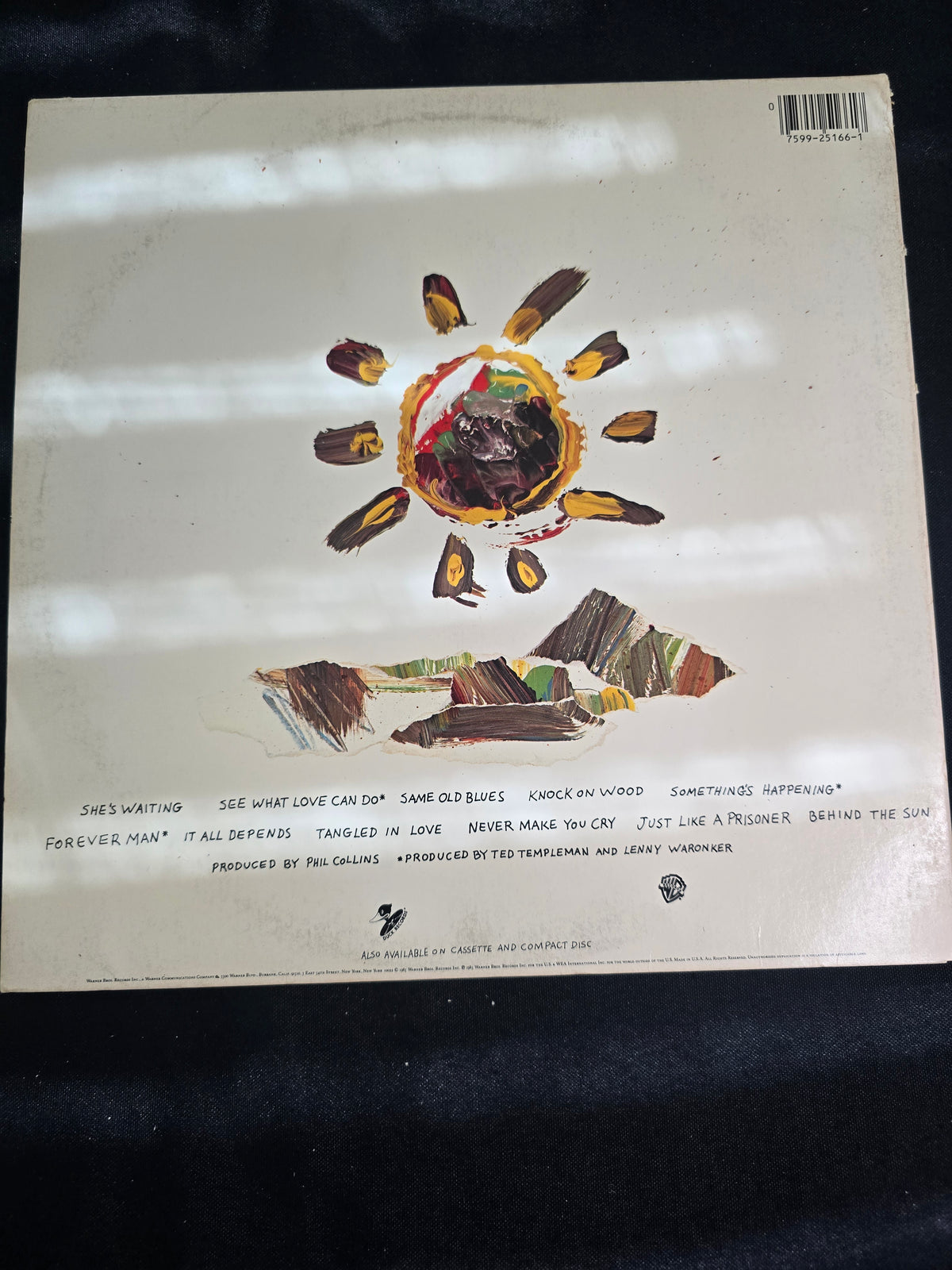 Eric Clapton – Behind the Sun (Warner Bros. 1-25166)