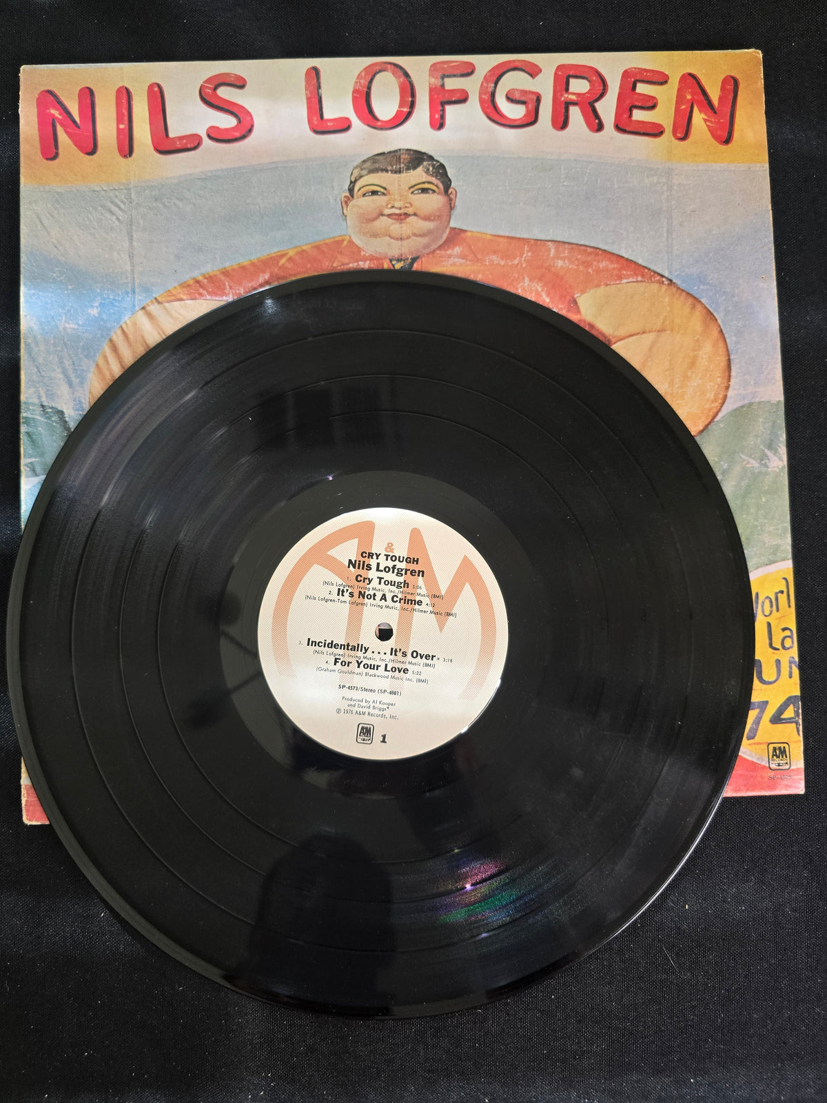 Nils Lofgren – Cry Tough (A&M SP-4573)