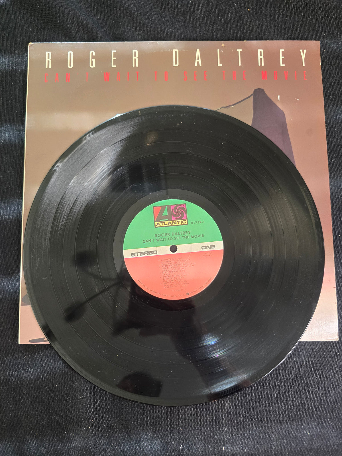 Roger Daltrey – Can't Wait to See the Movie (Atlantic 81759-1)
