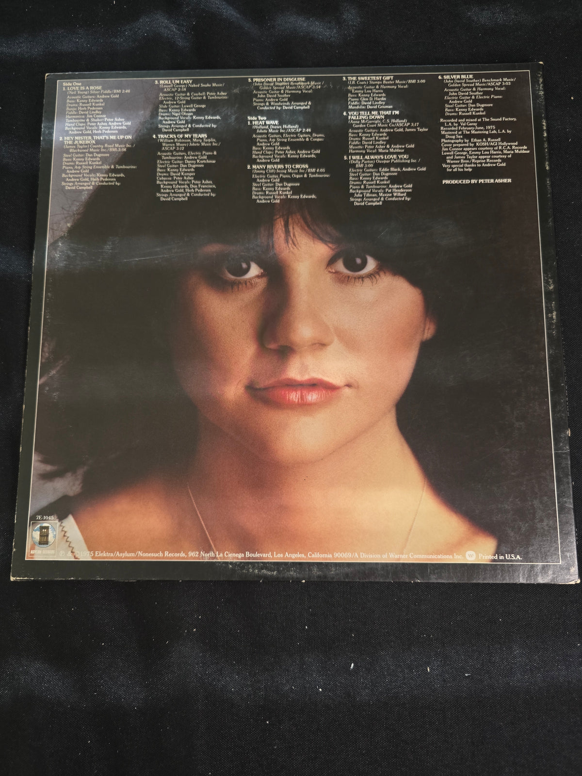 Linda Ronstadt – Prisoner in Disguise (Asylum 7E-1045)