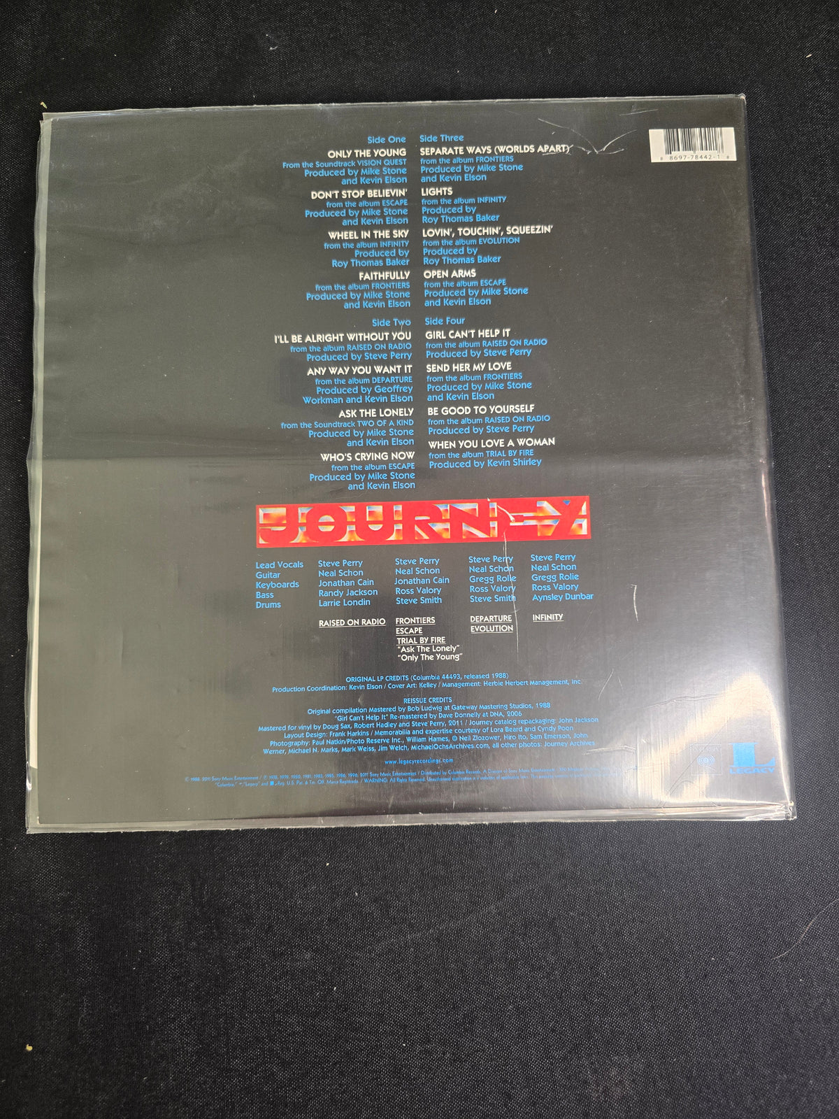 Journey – Greatest Hits (Columbia/Legacy 88697784421)