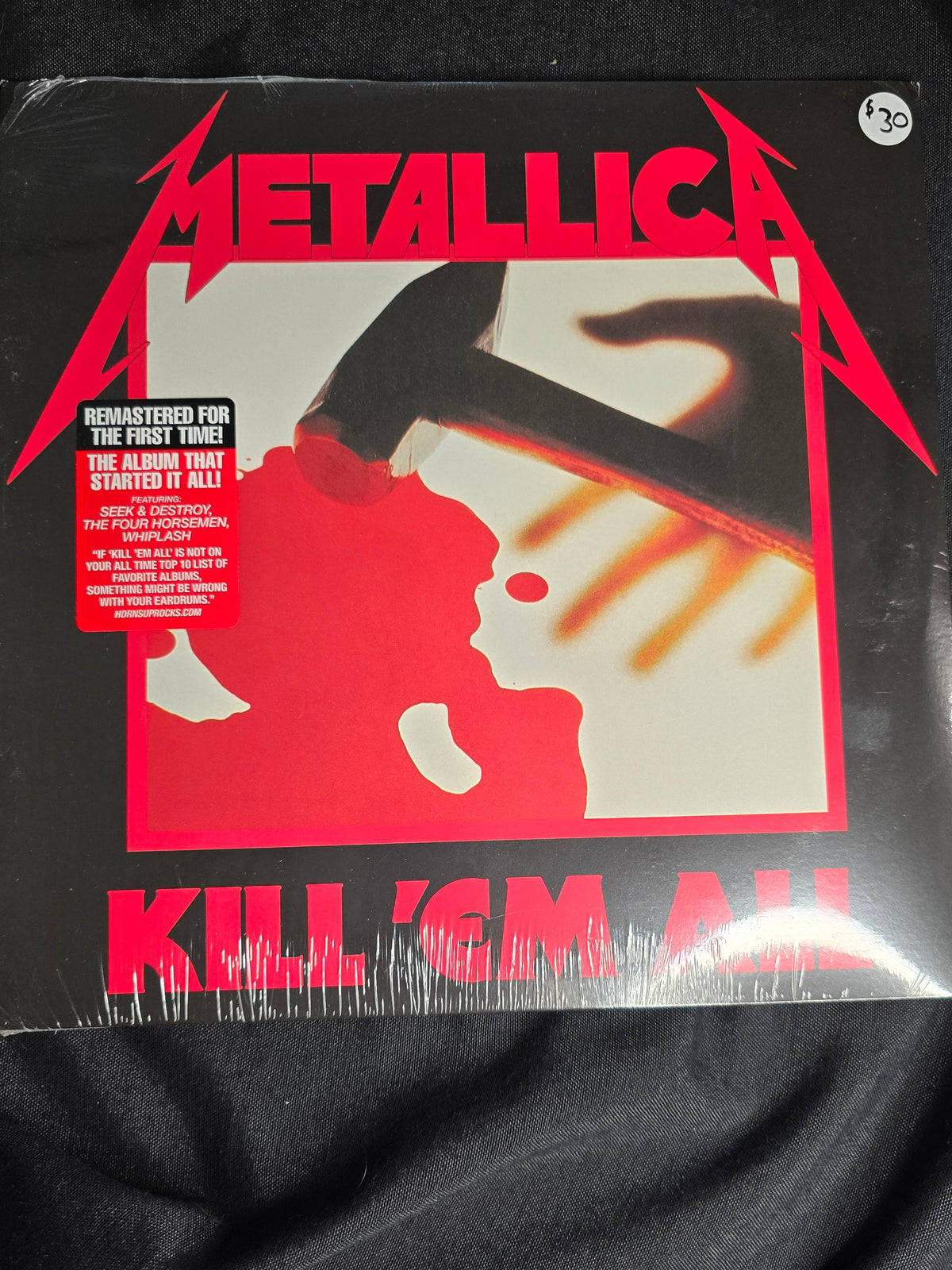 Metallica – Kill ’Em All (2016, BLCKND003R-1)