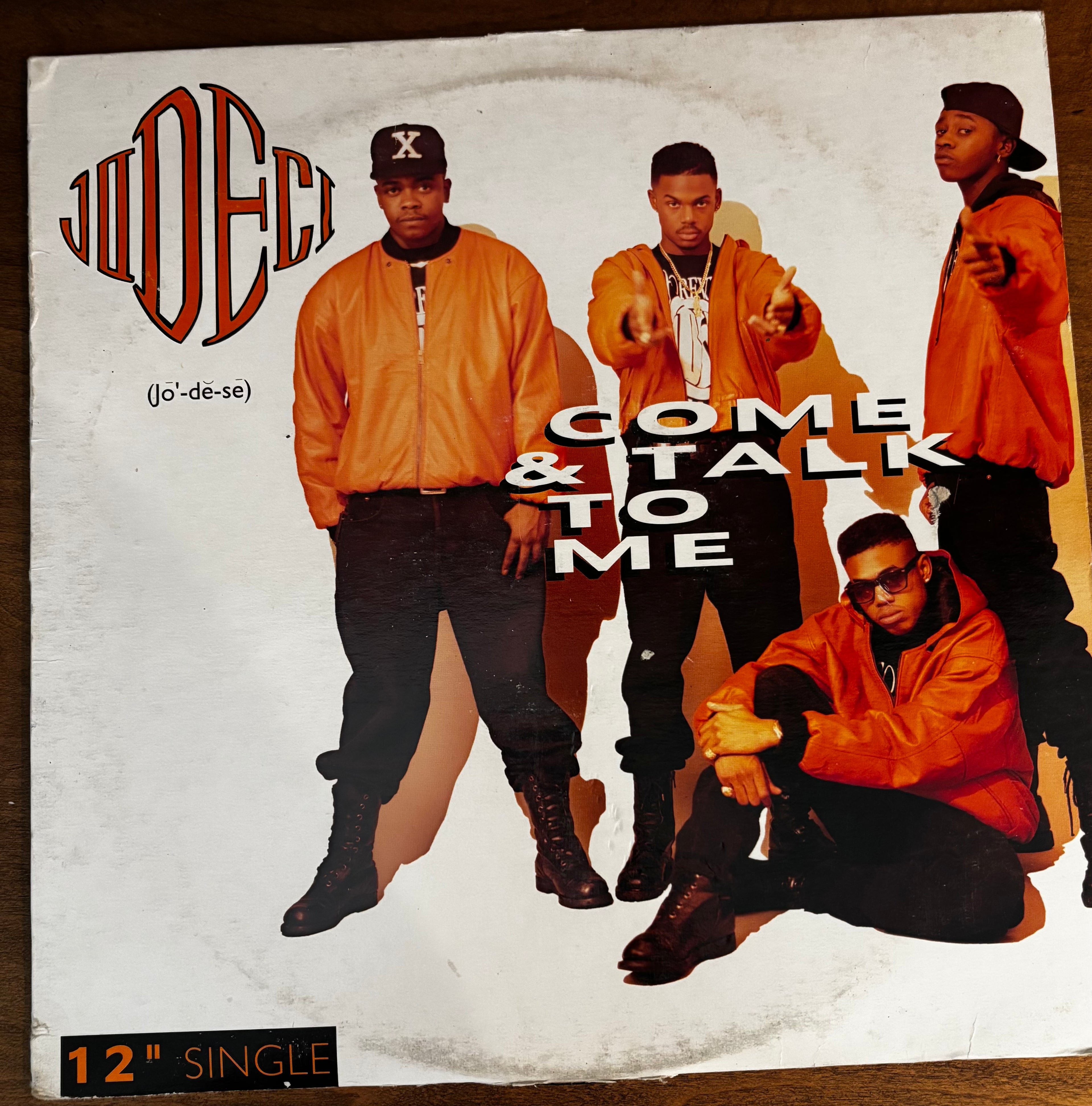 Jodeci – “Come & Talk to Me” (1992) 12" Promotional Single