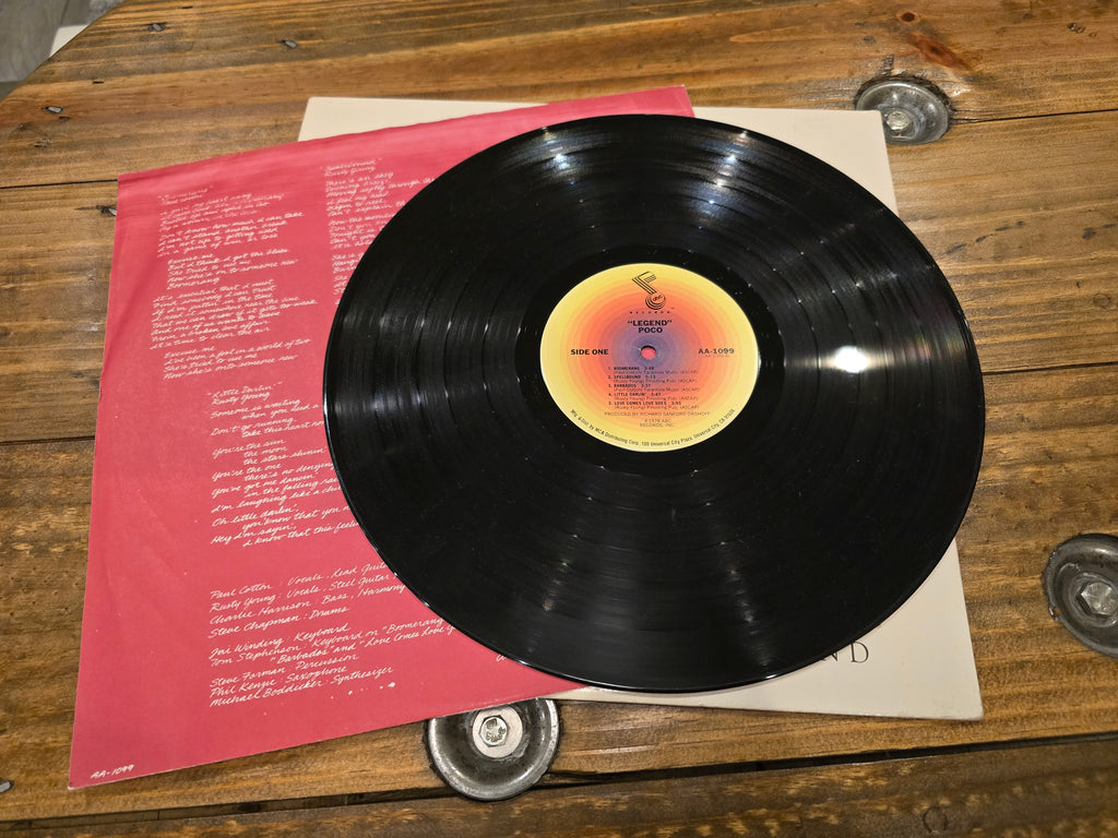 POCO – "Legend" (1978, Original LP)